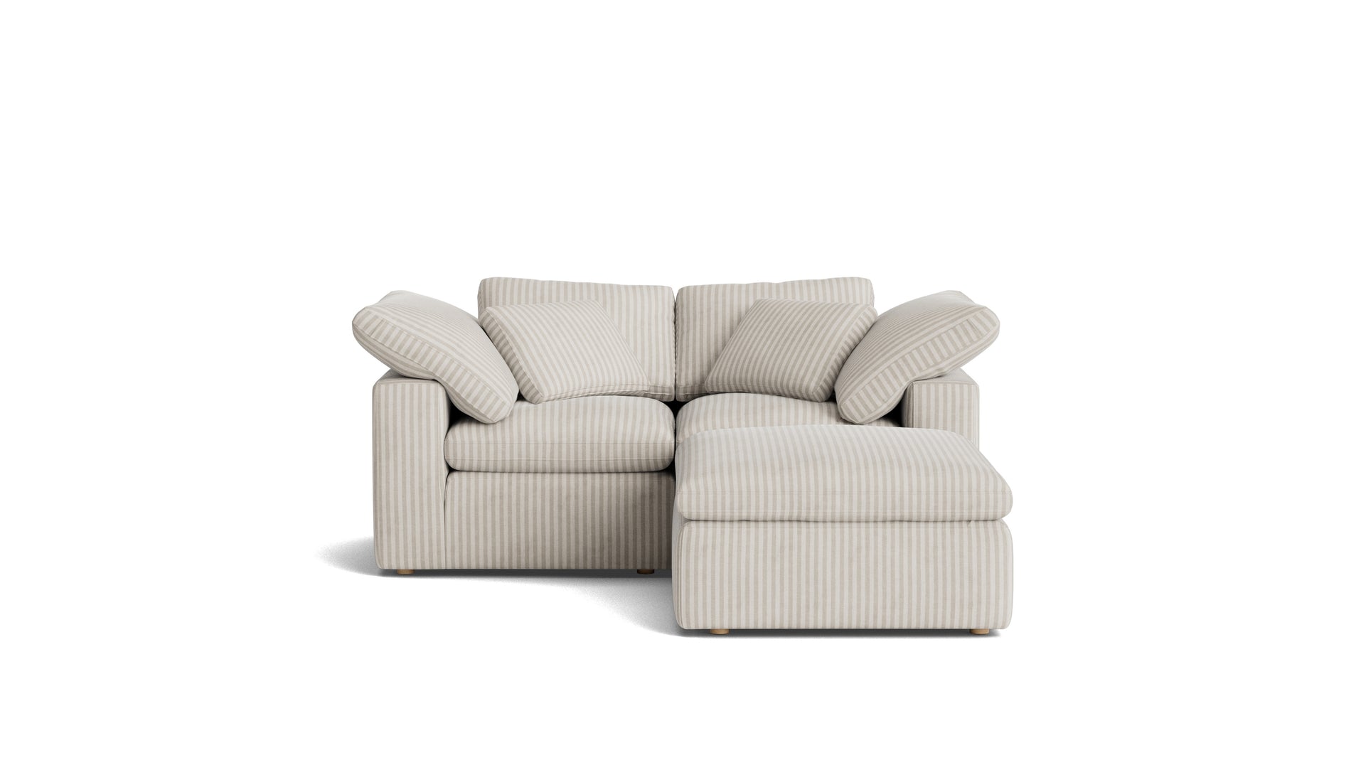Movie Night™ 3-Piece Modular Sectional, Standard, Newport Stripe_image