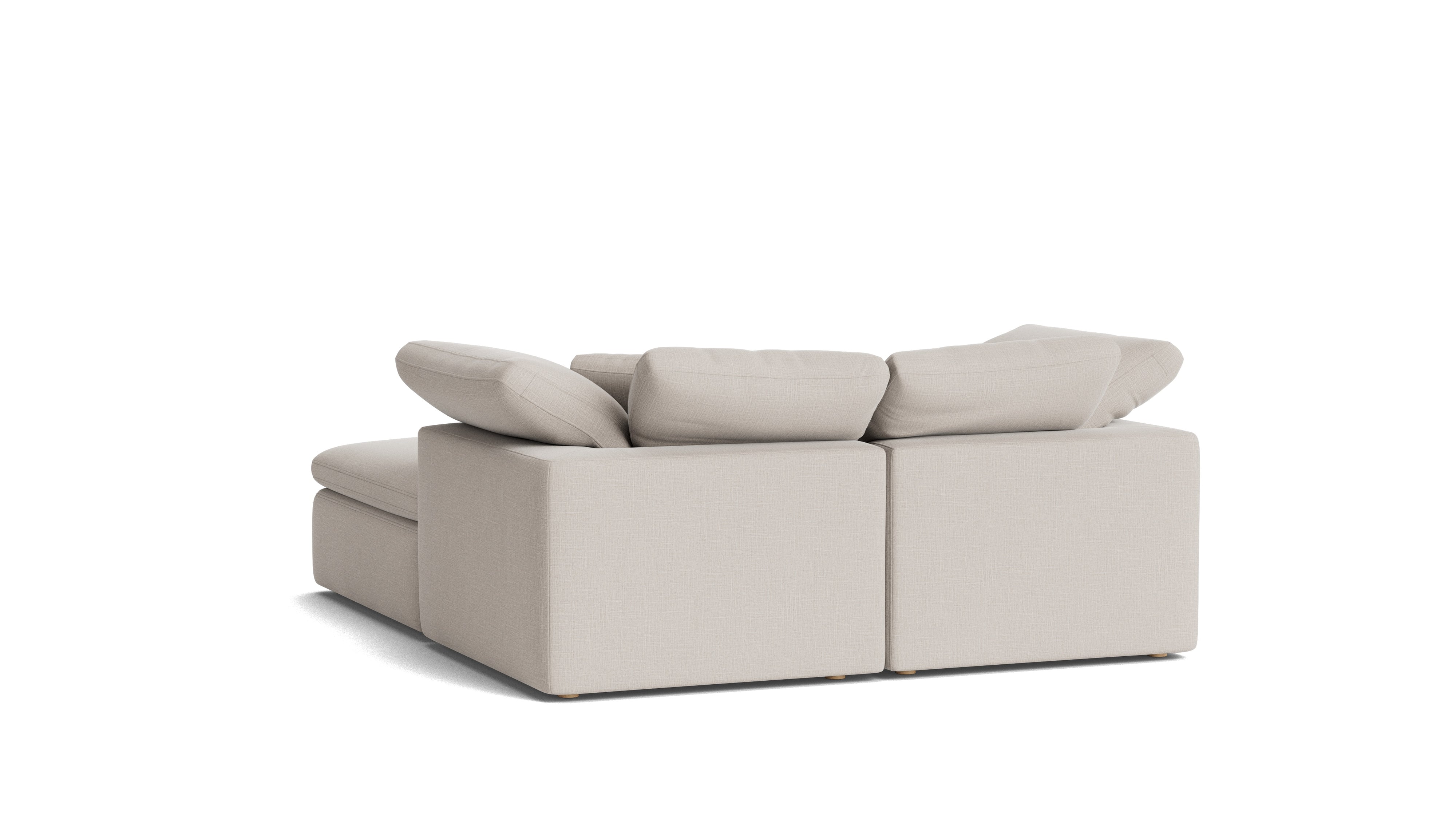 Movie Night™ 3 - Piece Modular Sectional, Standard, Clay - Sundays CompanySEC-YJ-913-015