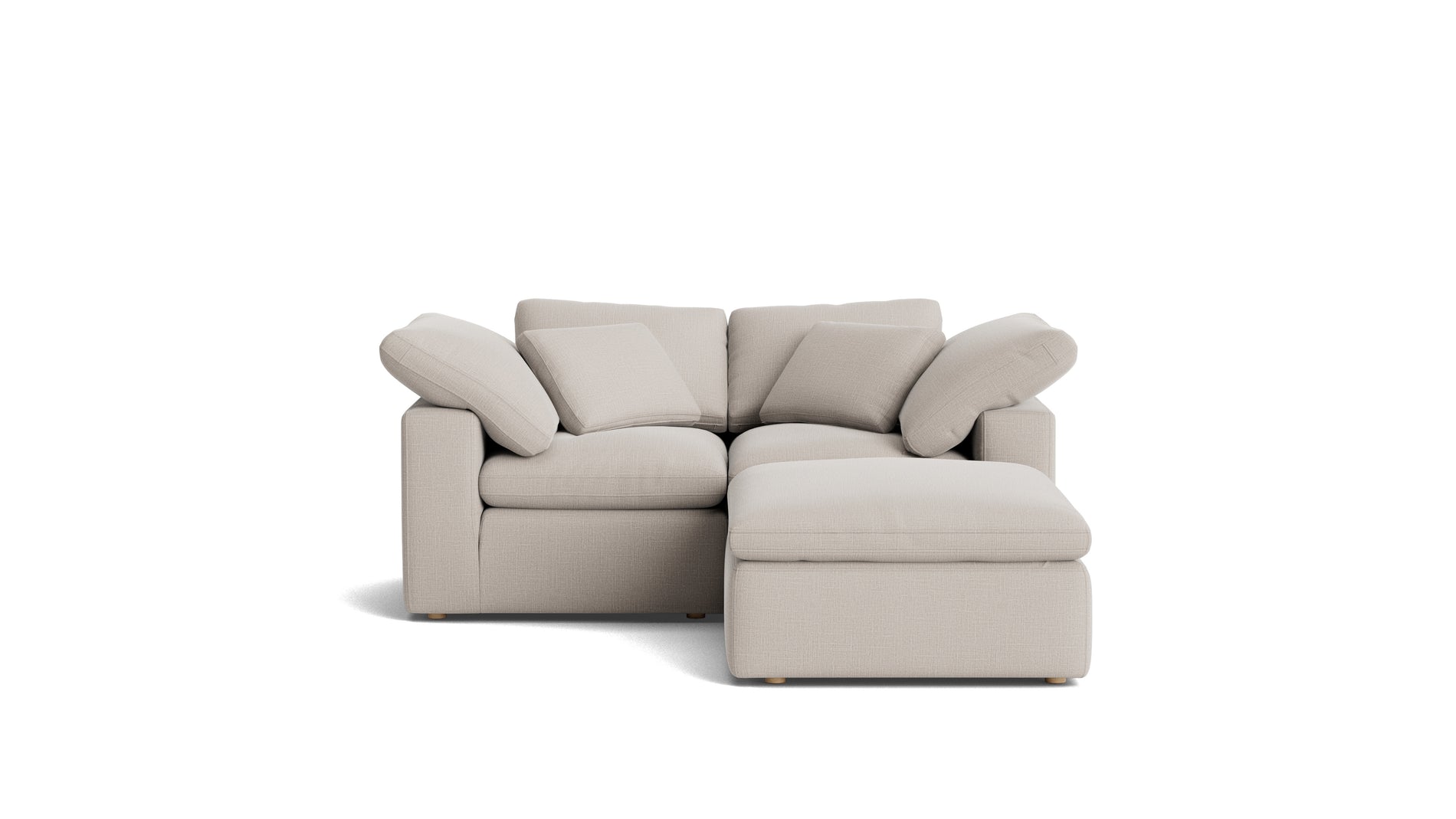Movie Night™ 3-Piece Modular Sectional, Standard, Clay_image