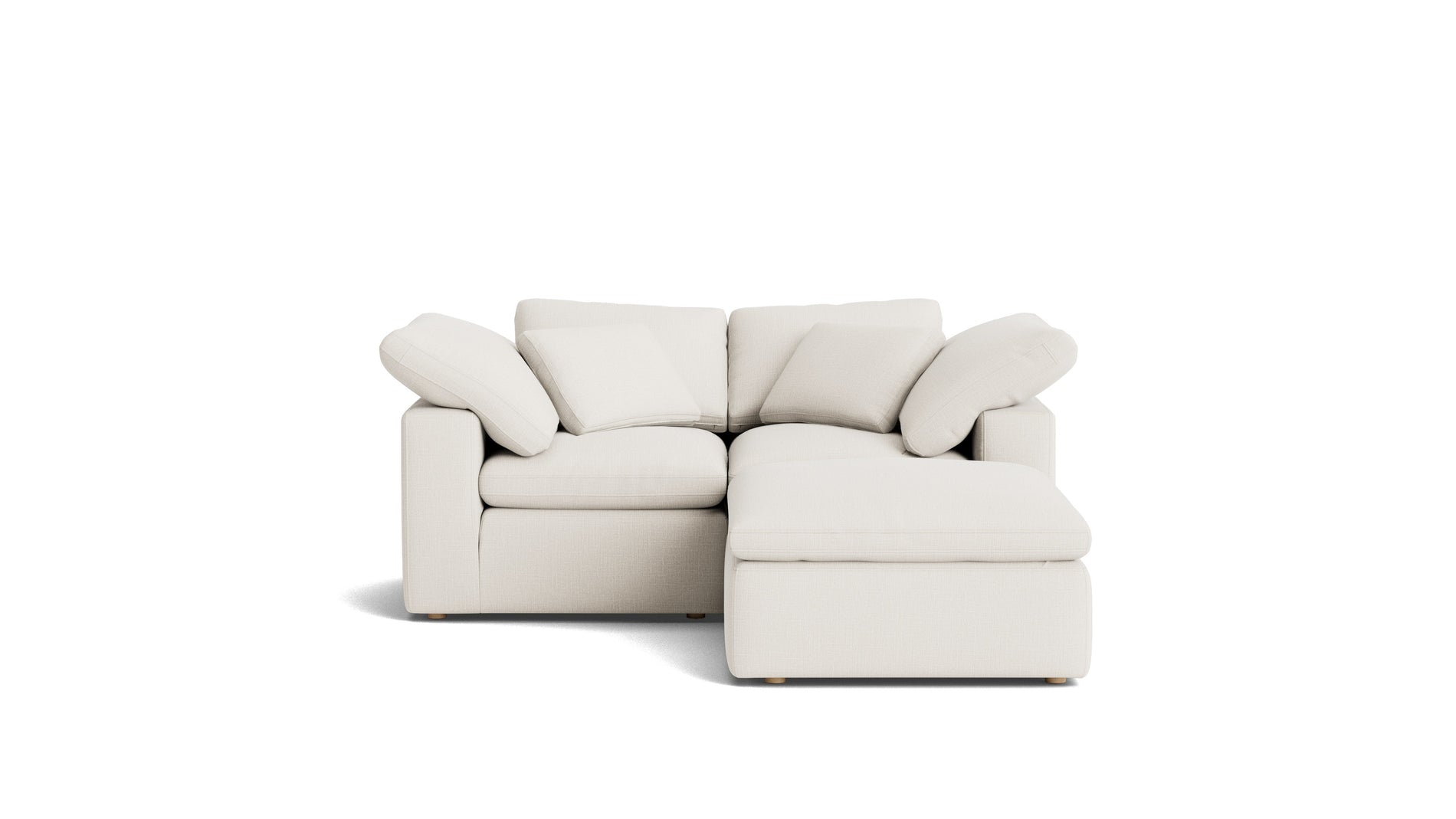 Movie Night™ 3-Piece Modular Sectional, Standard, Cream Linen_image