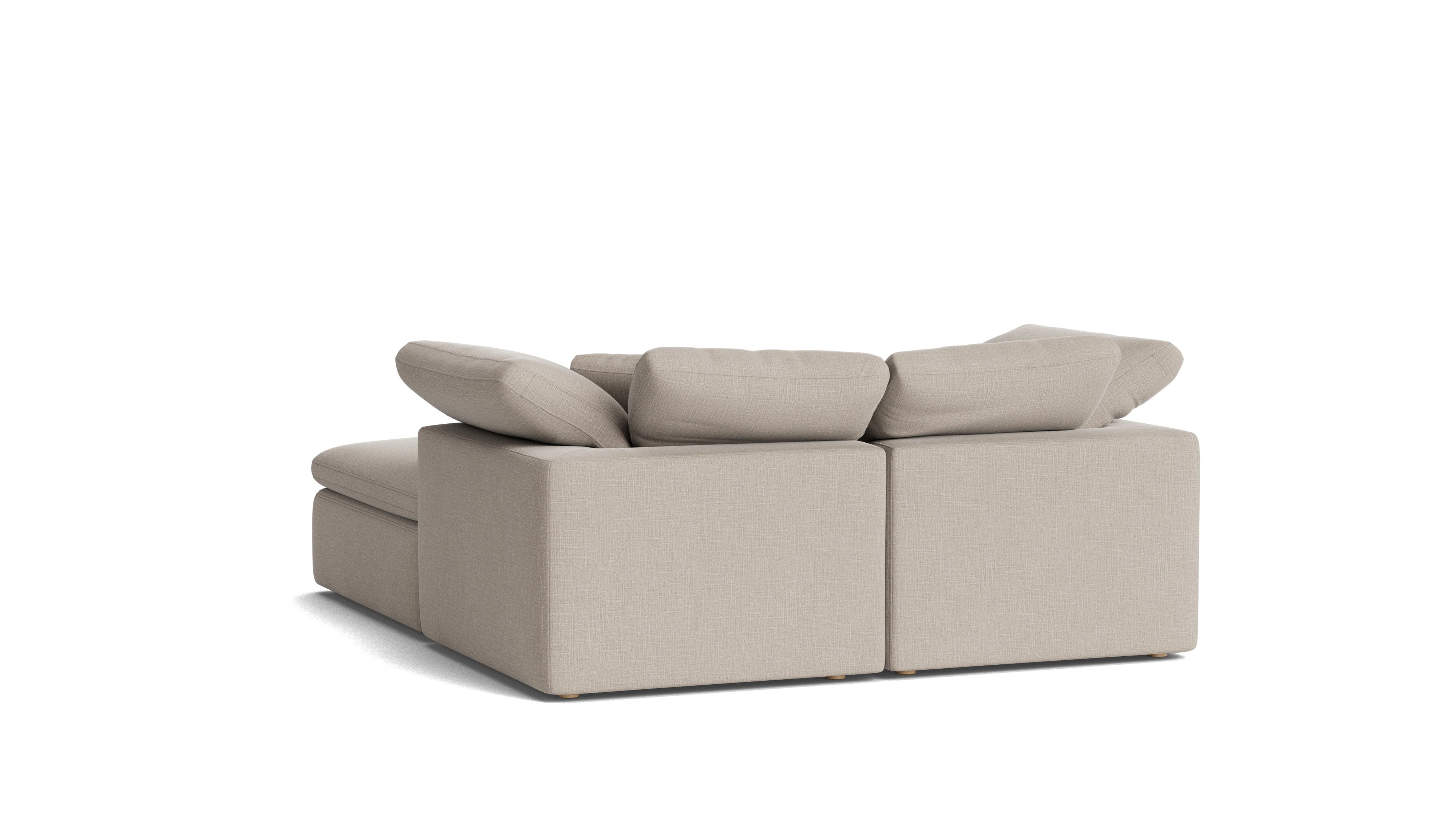 Movie Night™ 3-Piece Modular Sectional, Standard, Light Pebble