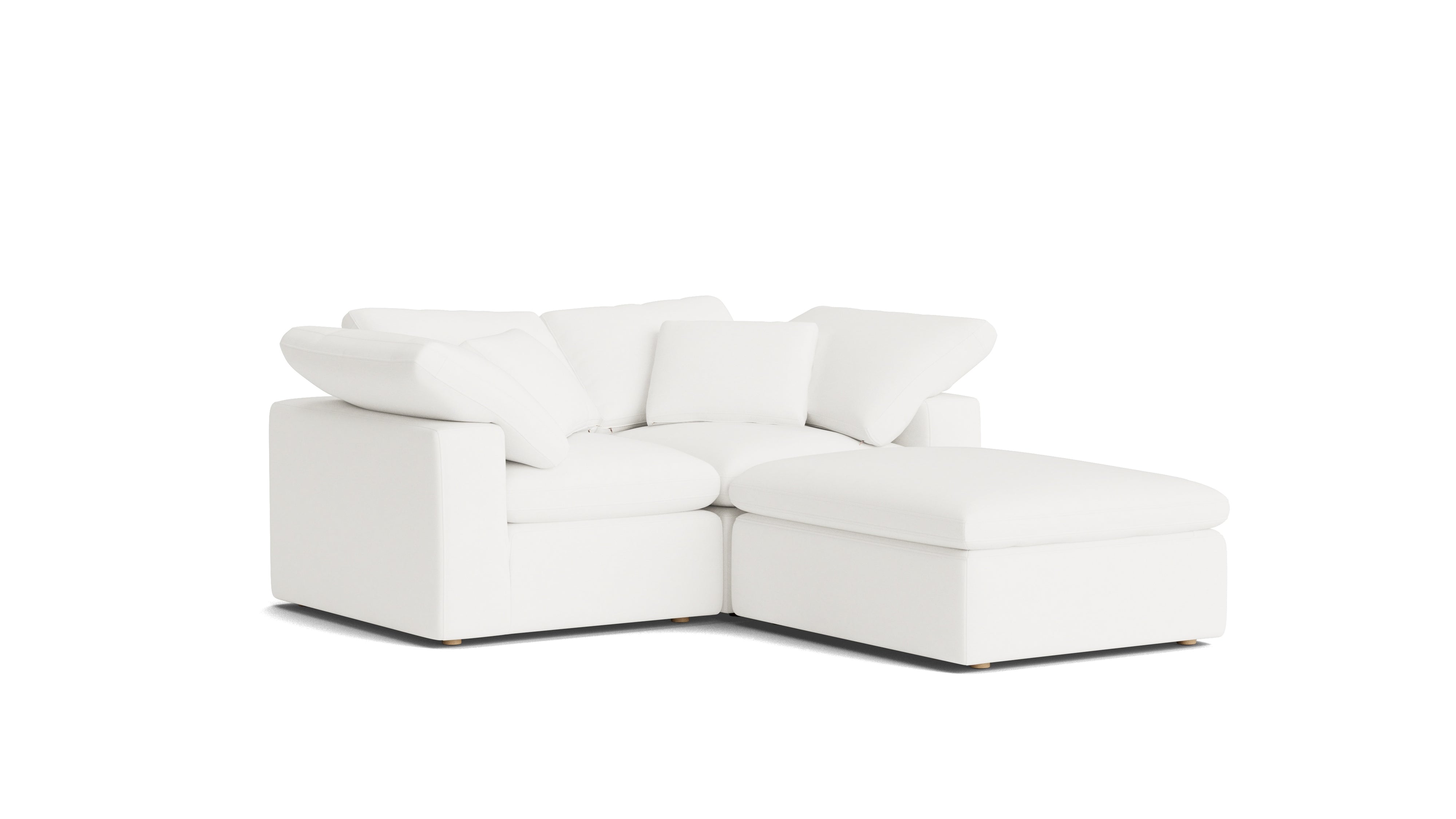 Movie Night™ 3 - Piece Modular Sectional, Standard, Brie - Sundays CompanySEC-YJ-913-037