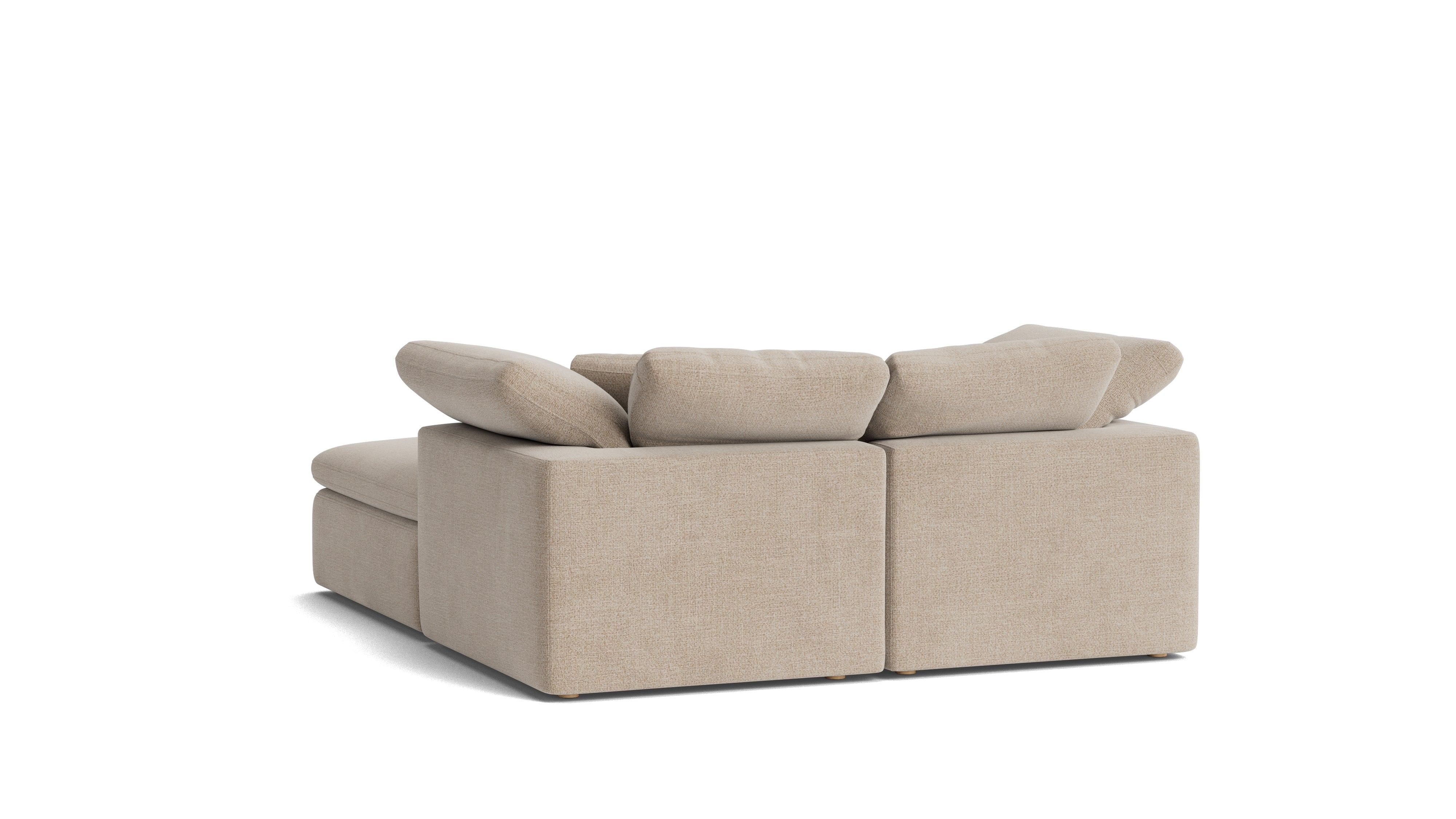 Movie Night™ 3 - Piece Modular Sectional, Standard, Champagne - Sundays CompanySEC-YJ-913-041