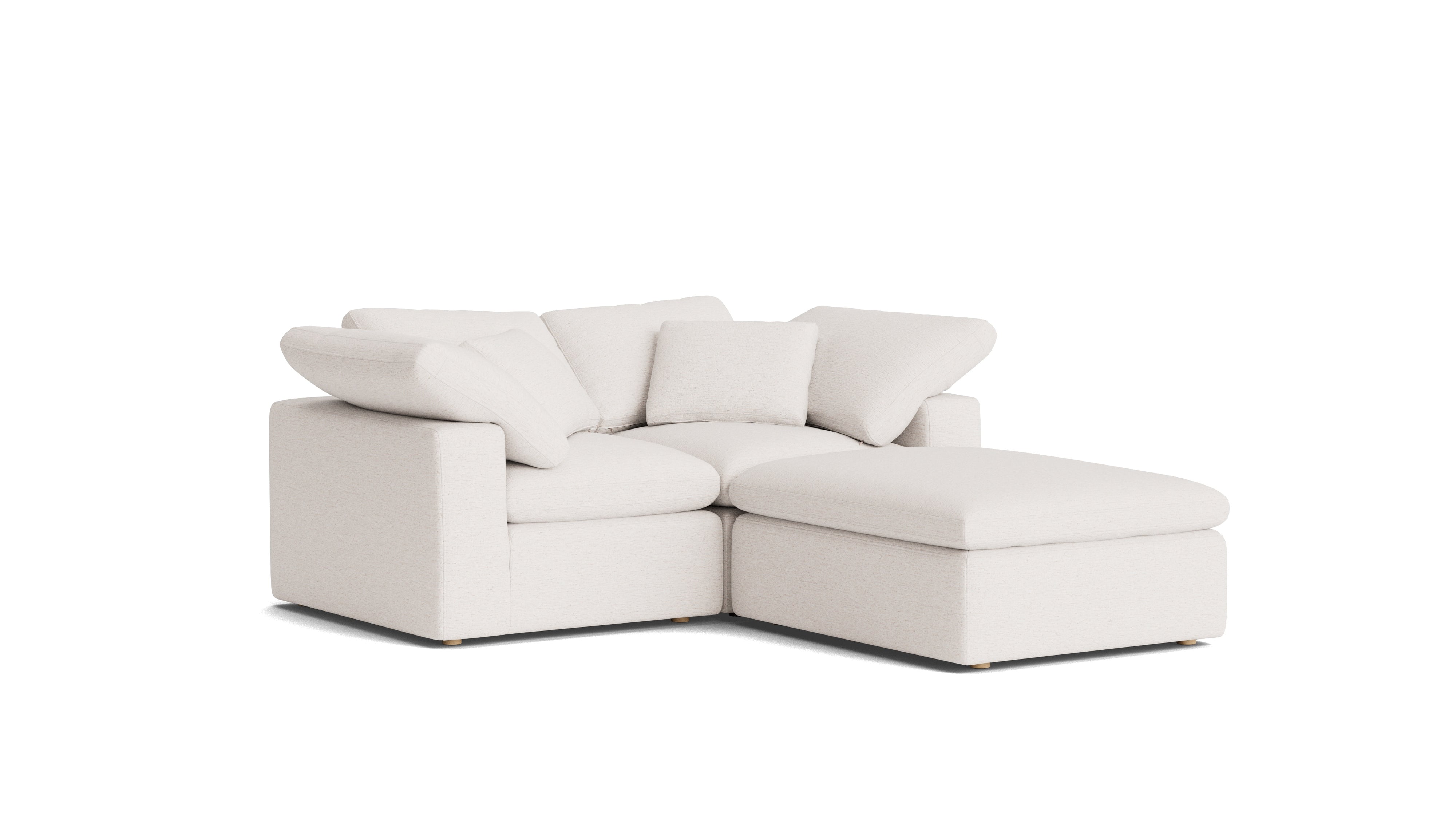 Movie Night™ 3-Piece Modular Sectional, Standard, Nomad Snow
