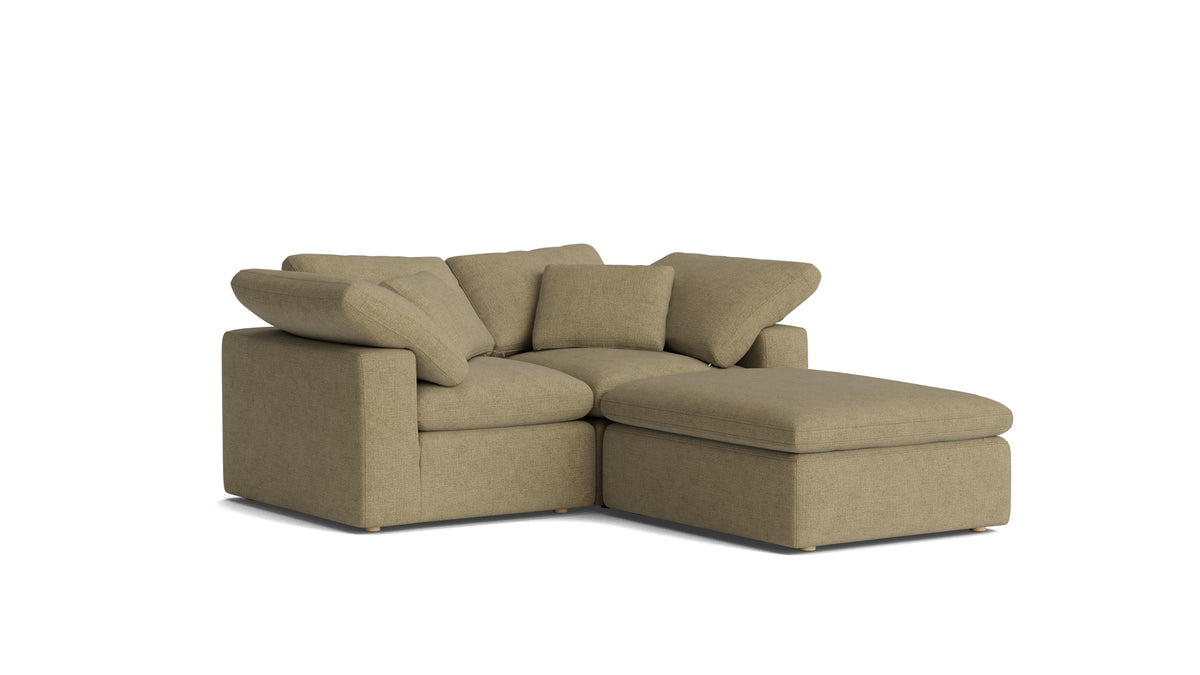 Movie Night™ 3-Piece Modular Sectional, Standard, Olive