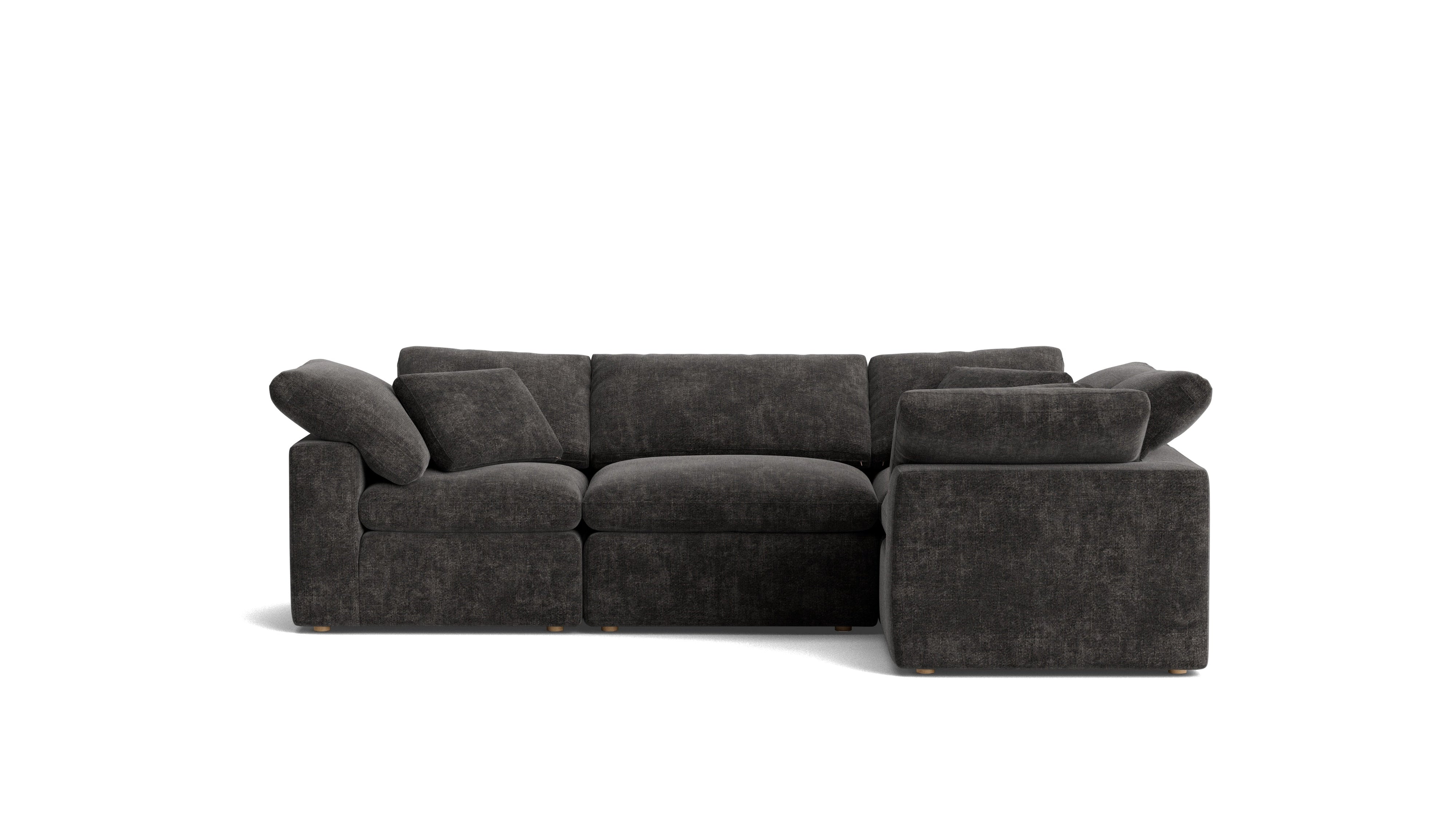 Movie Night™ 4-Piece Modular Sectional Closed, Standard, Truffle
