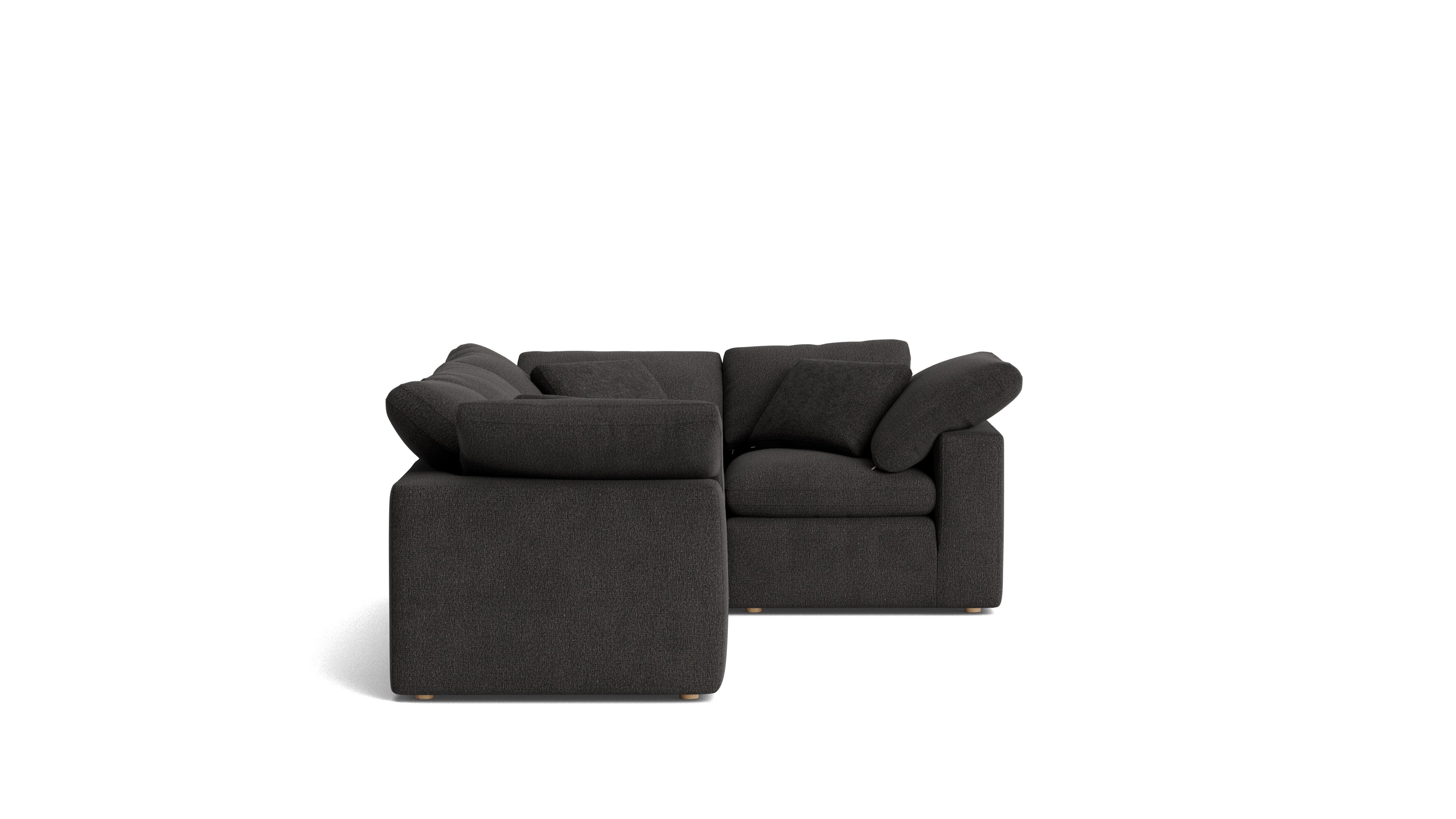 Movie Night™ 4 - Piece Modular Sectional Closed, Standard, Dark Shadow - Sundays CompanySEC-YJ-914-025