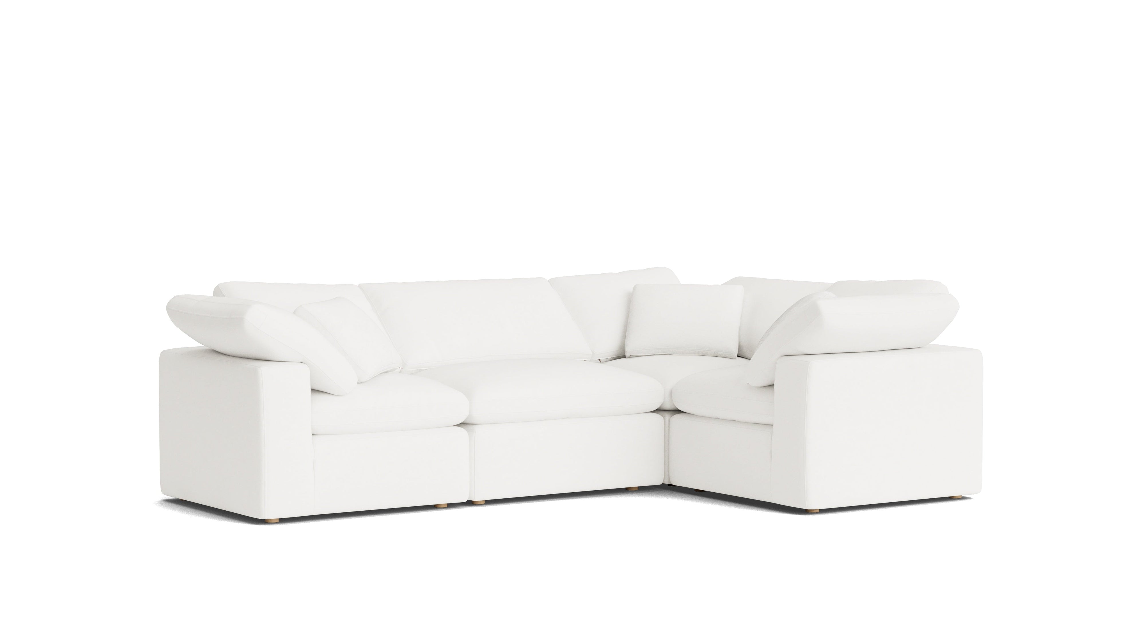Movie Night™ 4-Piece Modular Sectional Closed, Standard, Brie