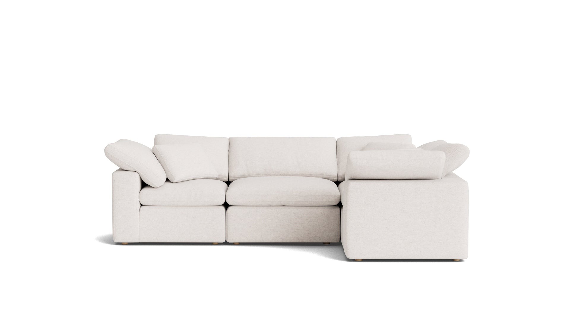Movie Night™ 4-Piece Modular Sectional Closed, Standard, Nomad Snow_image
