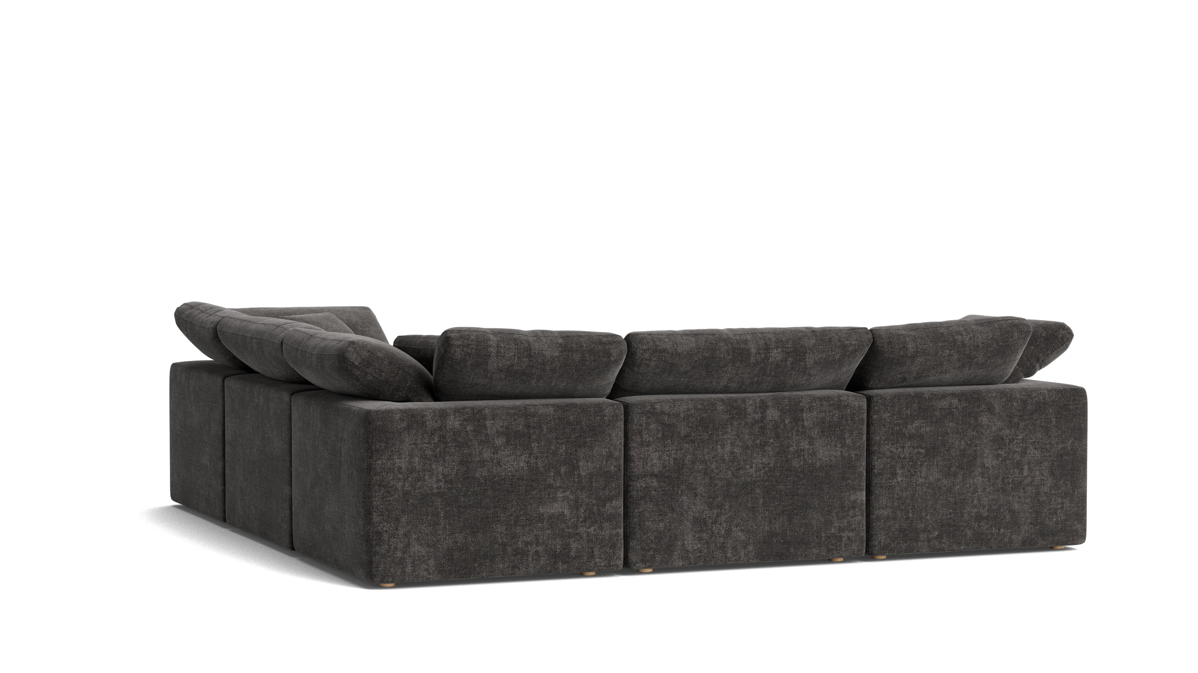 Movie Night™ 5 - Piece Modular Sectional Closed, Standard, Truffle - Sundays CompanySEC-YJ-915-003
