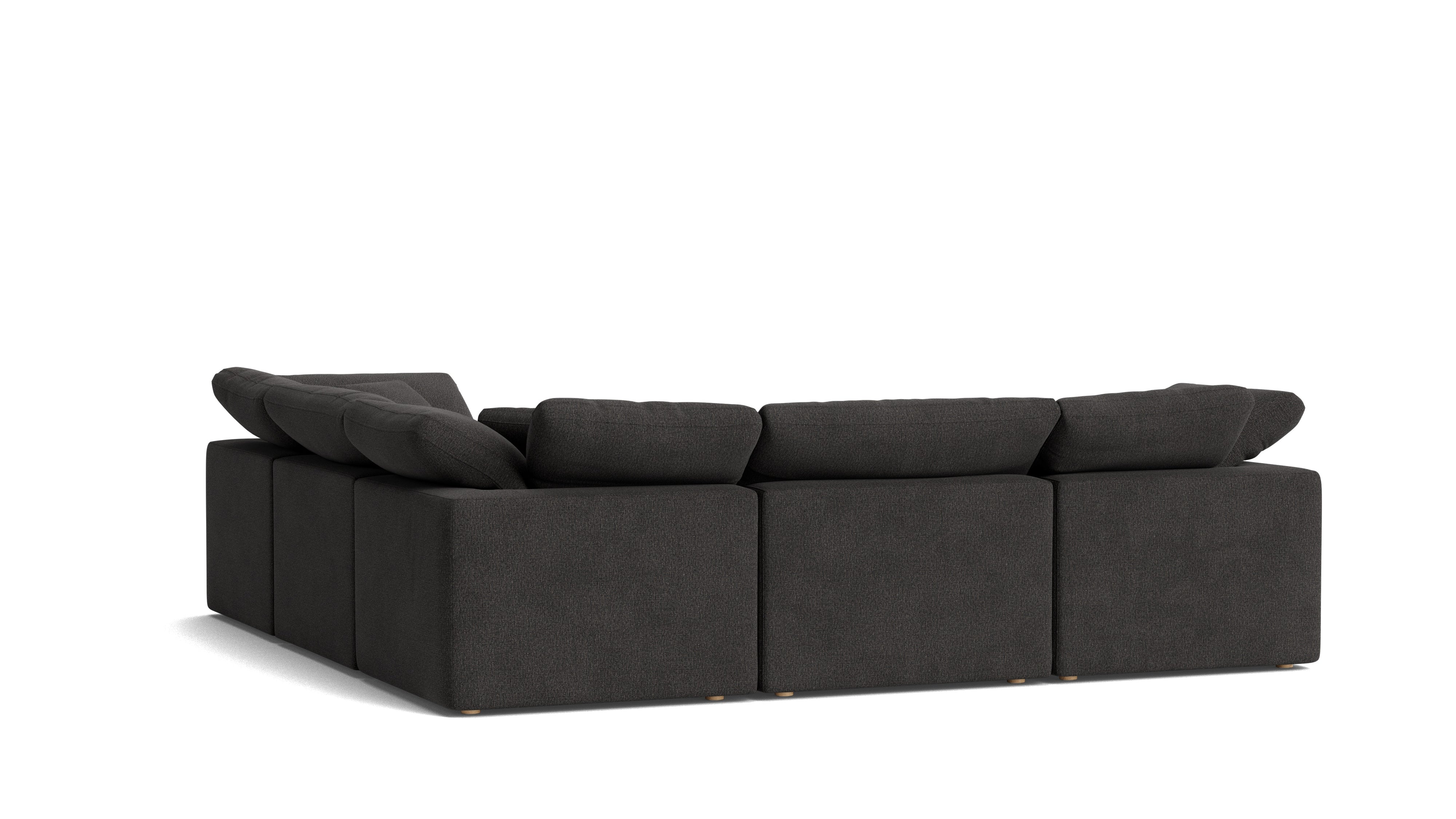 Movie Night™ 5 - Piece Modular Sectional Closed, Standard, Dark Shadow - Sundays CompanySEC-YJ-915-025