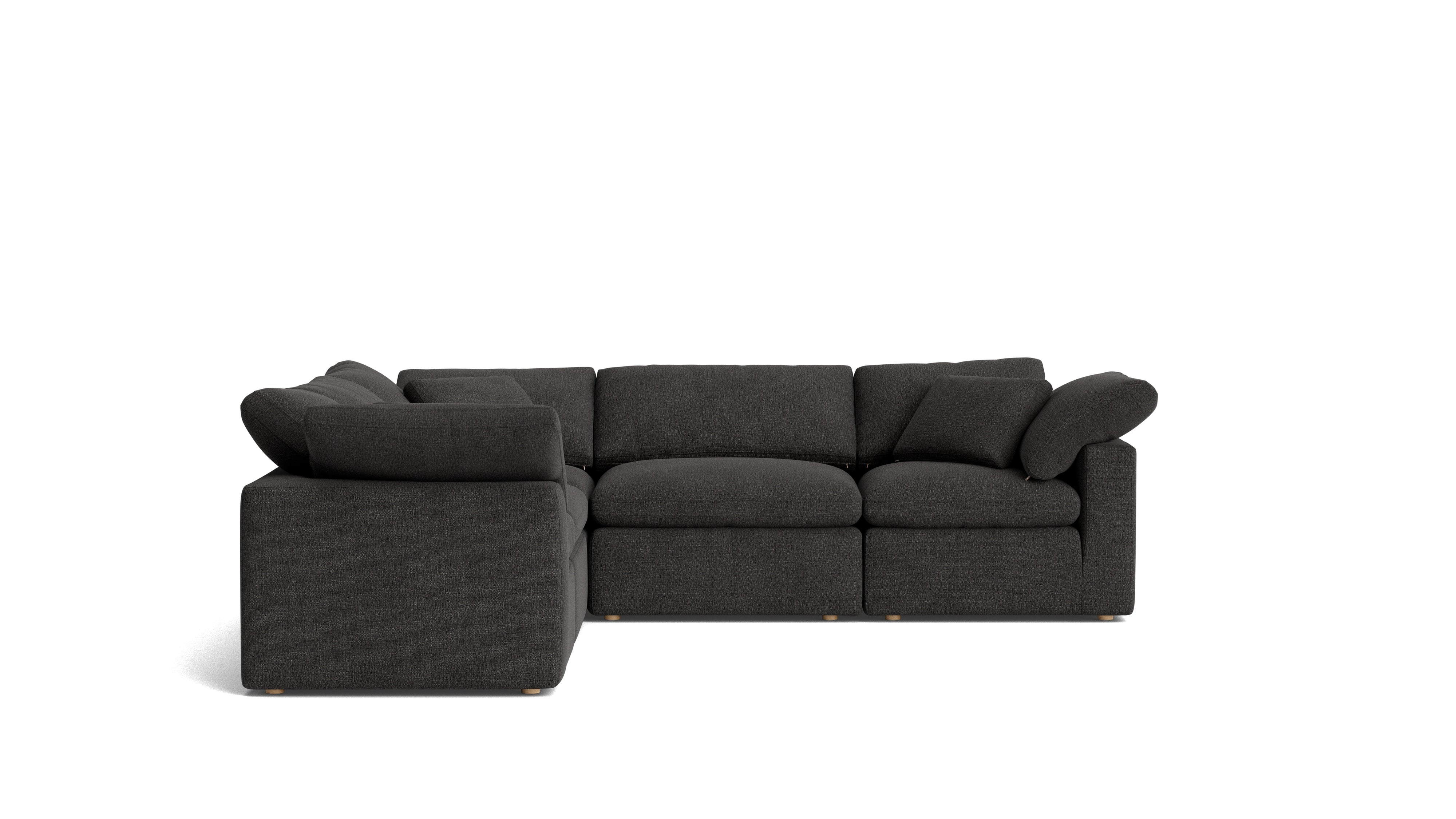 Movie Night™ 5 - Piece Modular Sectional Closed, Standard, Dark Shadow - Sundays CompanySEC-YJ-915-025