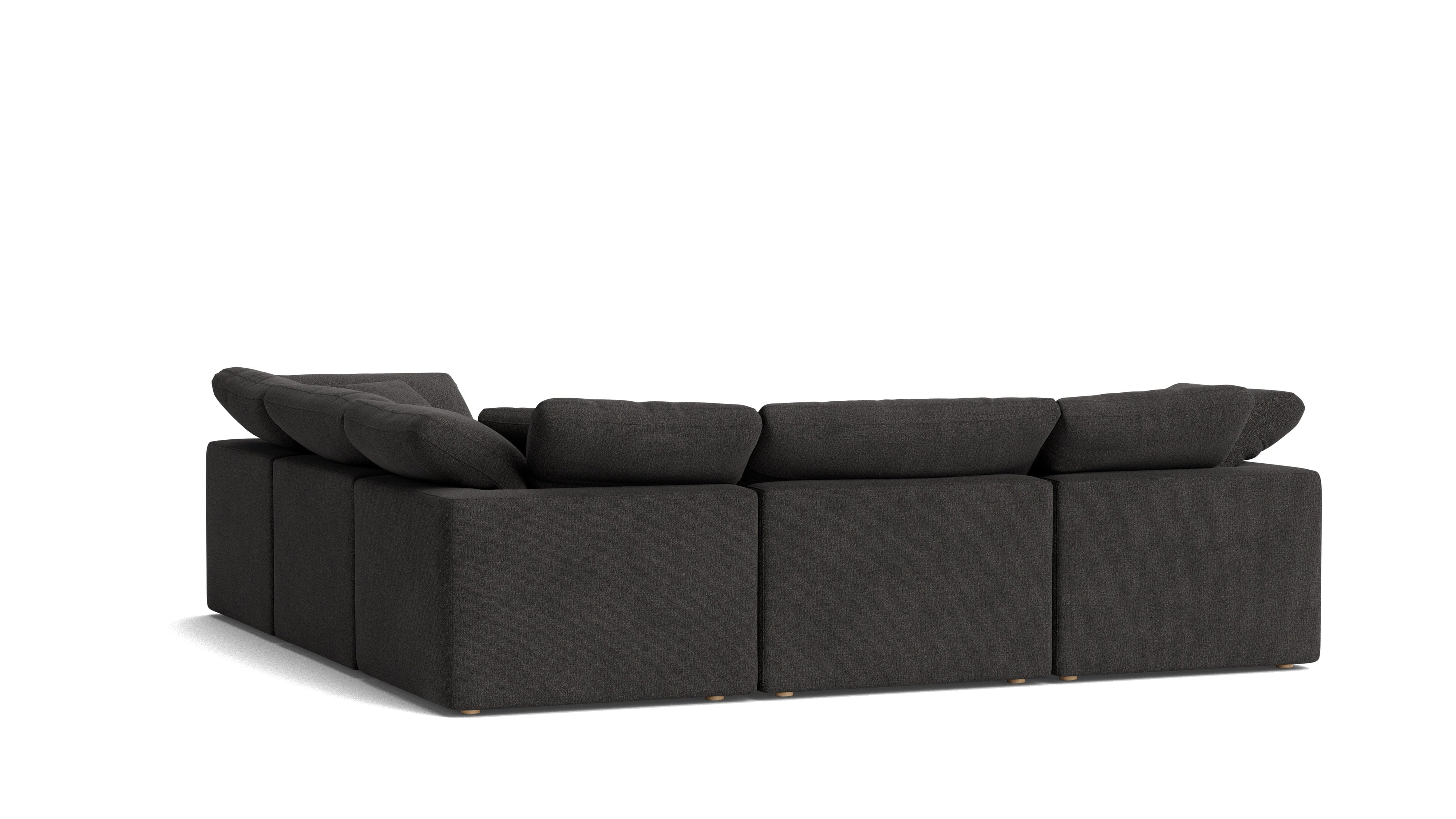 Movie Night™ 5-Piece Modular Sectional Closed, Standard, Dark Shadow