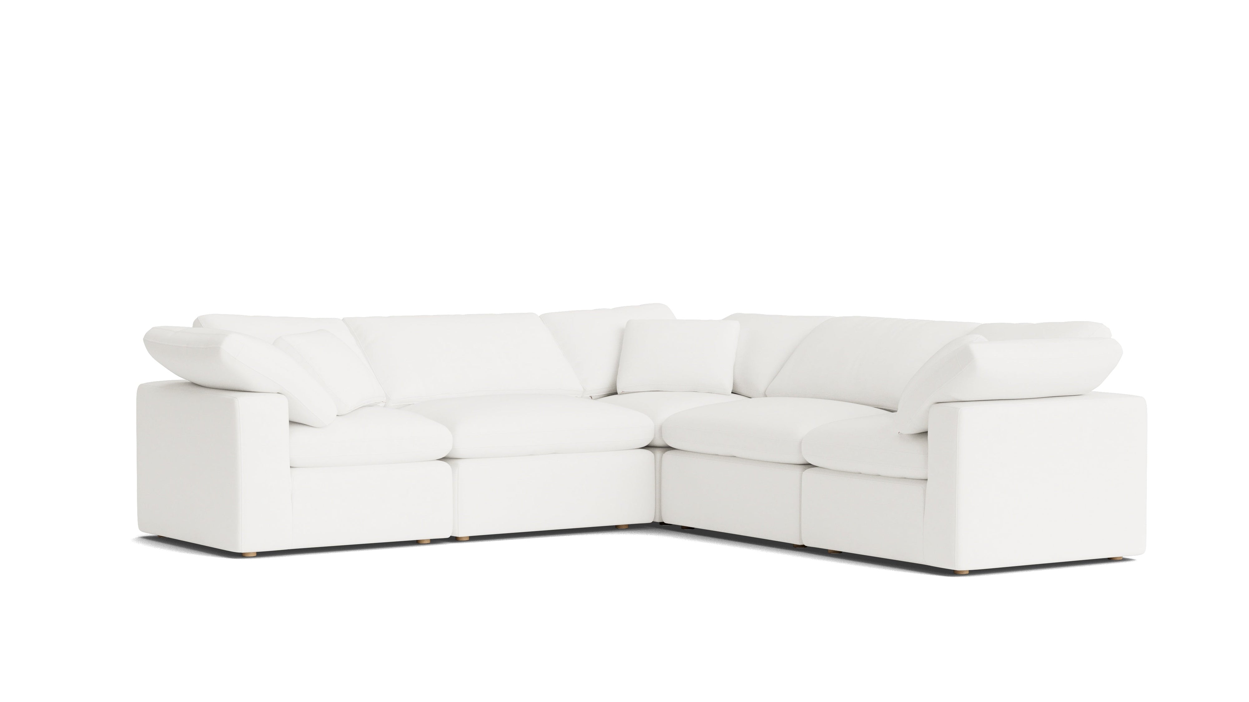Movie Night™ 5-Piece Modular Sectional Closed, Standard, Brie