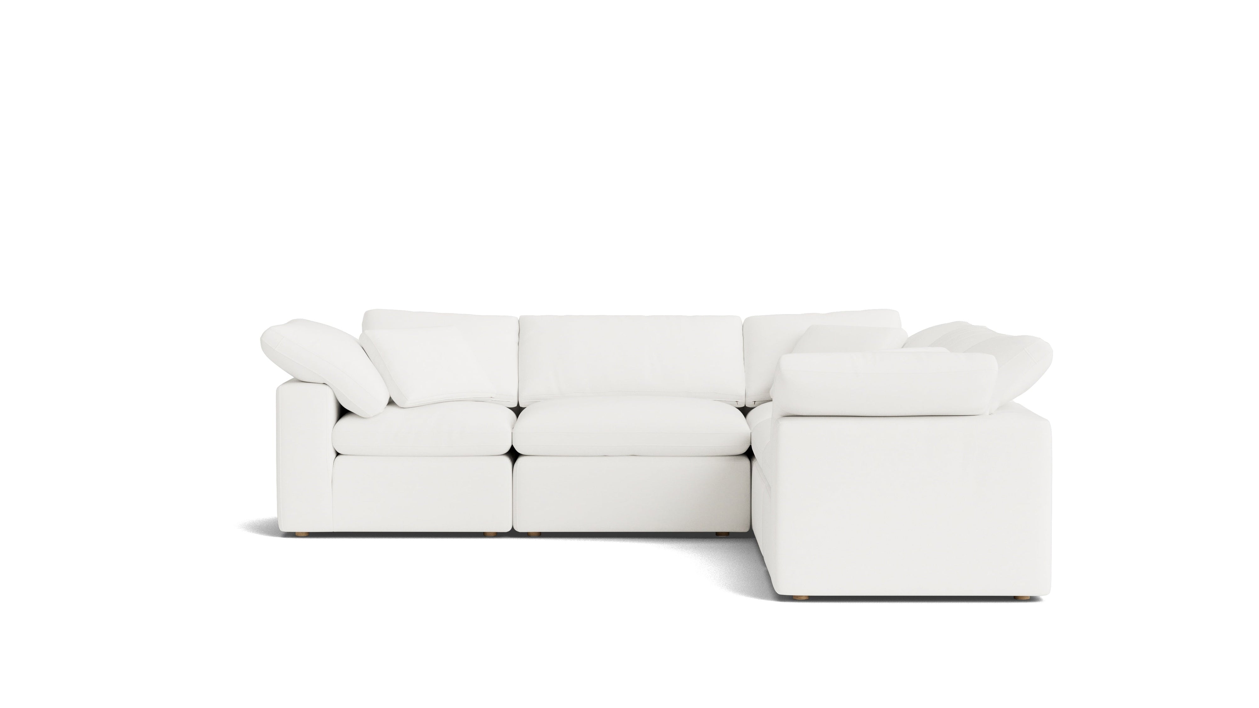 Movie Night™ 5-Piece Modular Sectional Closed, Standard, Brie