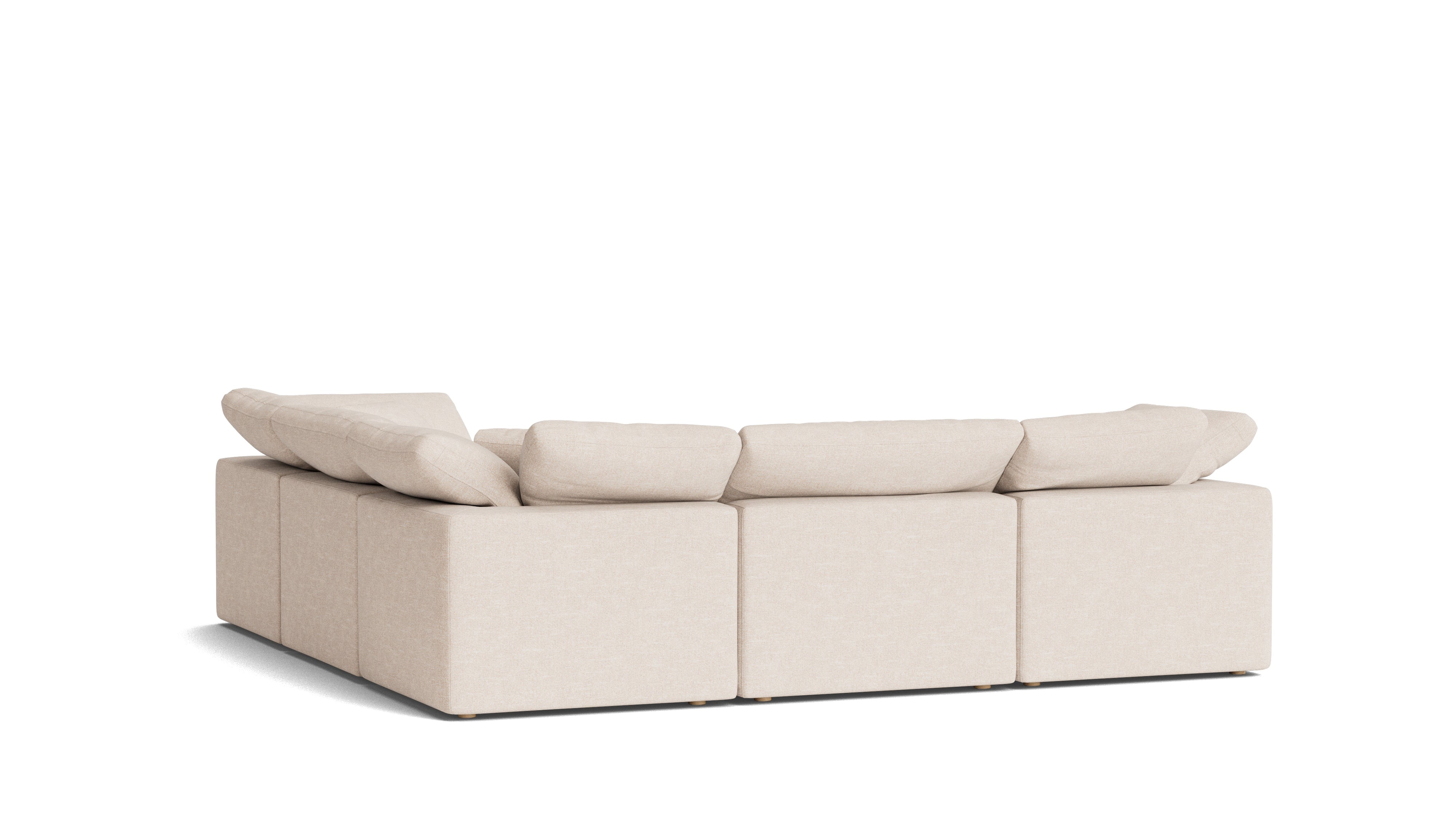 Movie Night™ 5-Piece Modular Sectional Closed, Standard, Sunbeam