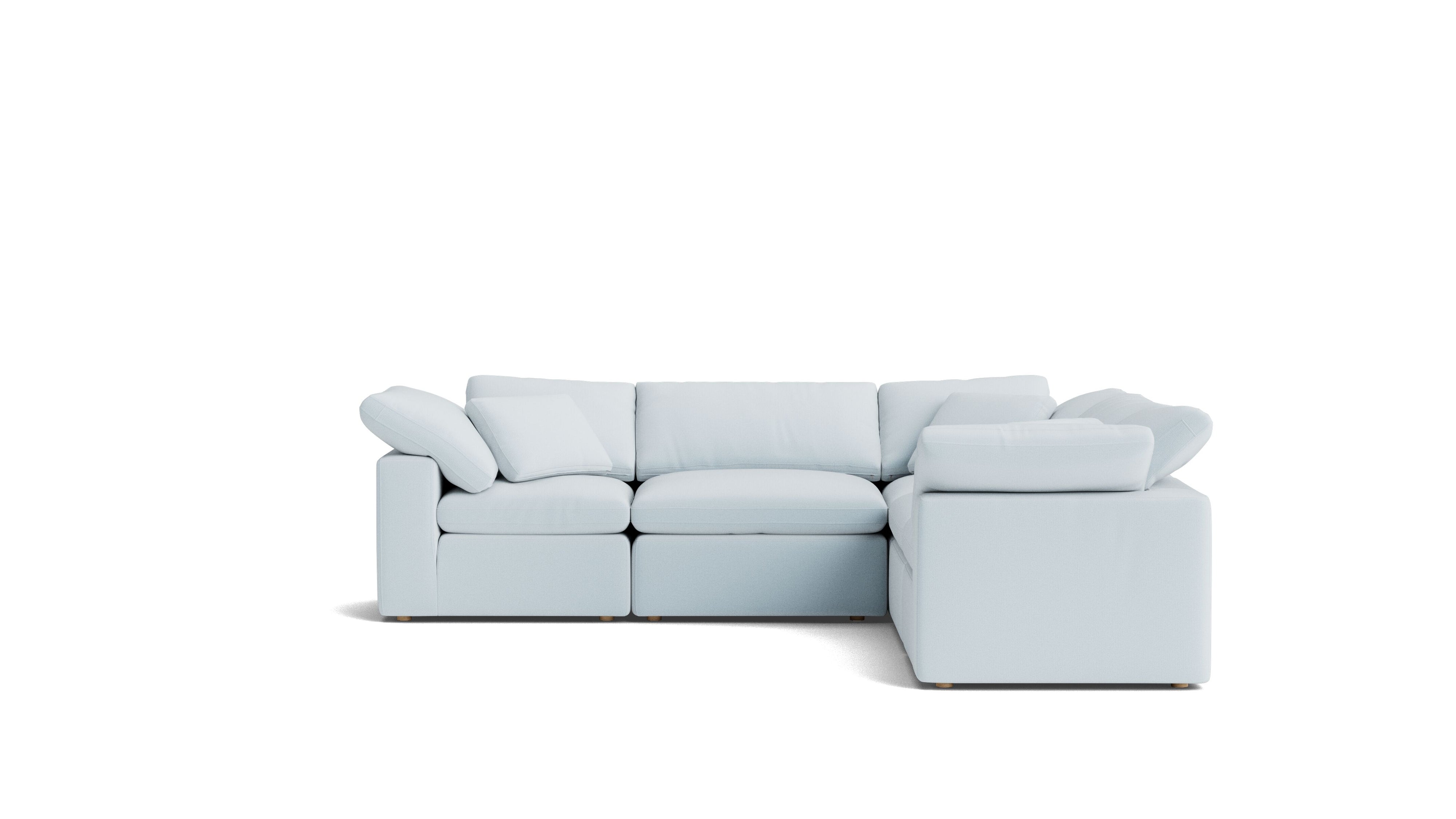 Movie Night™ 5-Piece Modular Sectional Closed, Standard, Cove