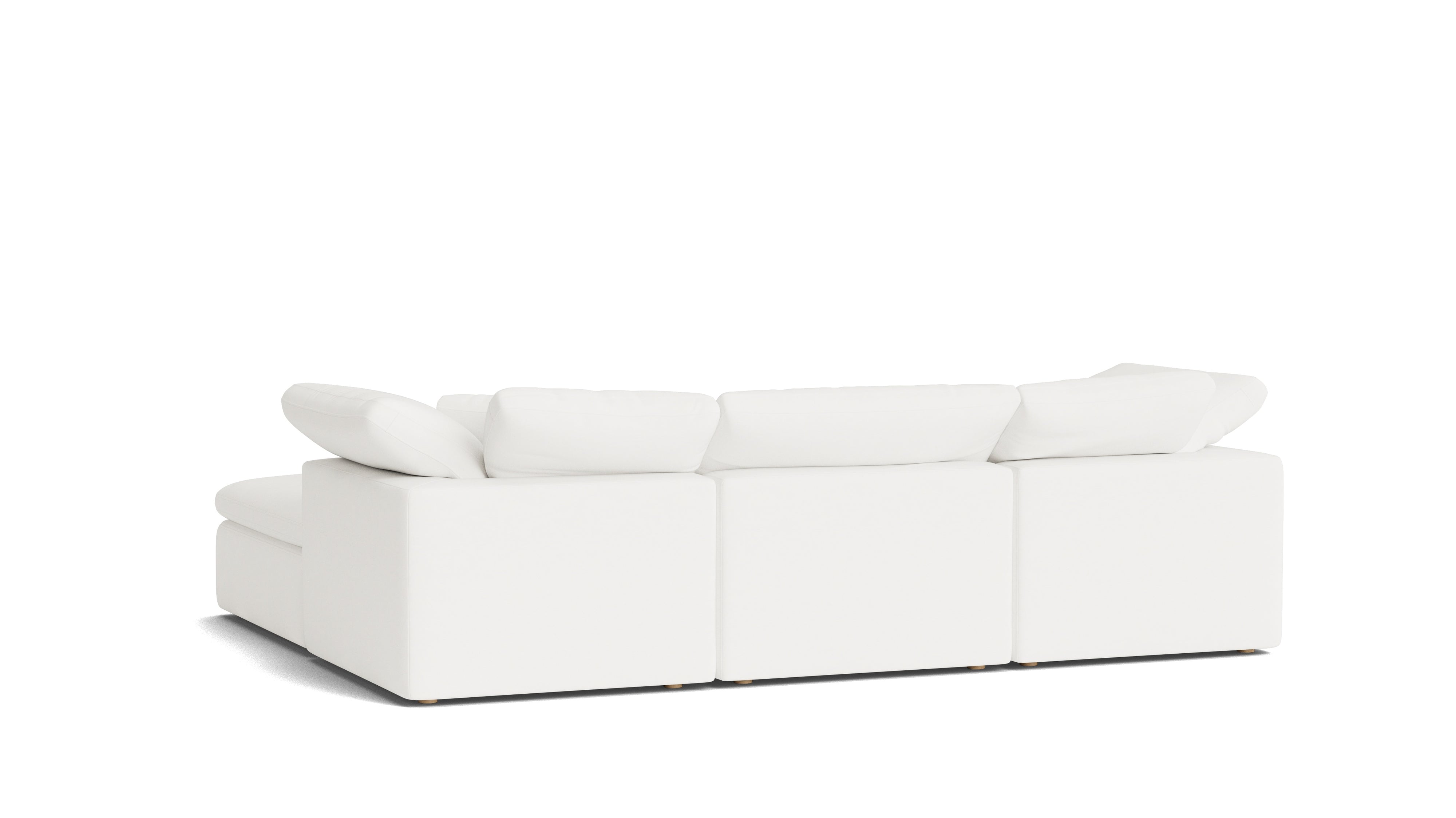 Movie Night™ 5 - Piece Modular U - Shaped Sectional, Standard, Brie - Sundays CompanySEC-YJ-916-037