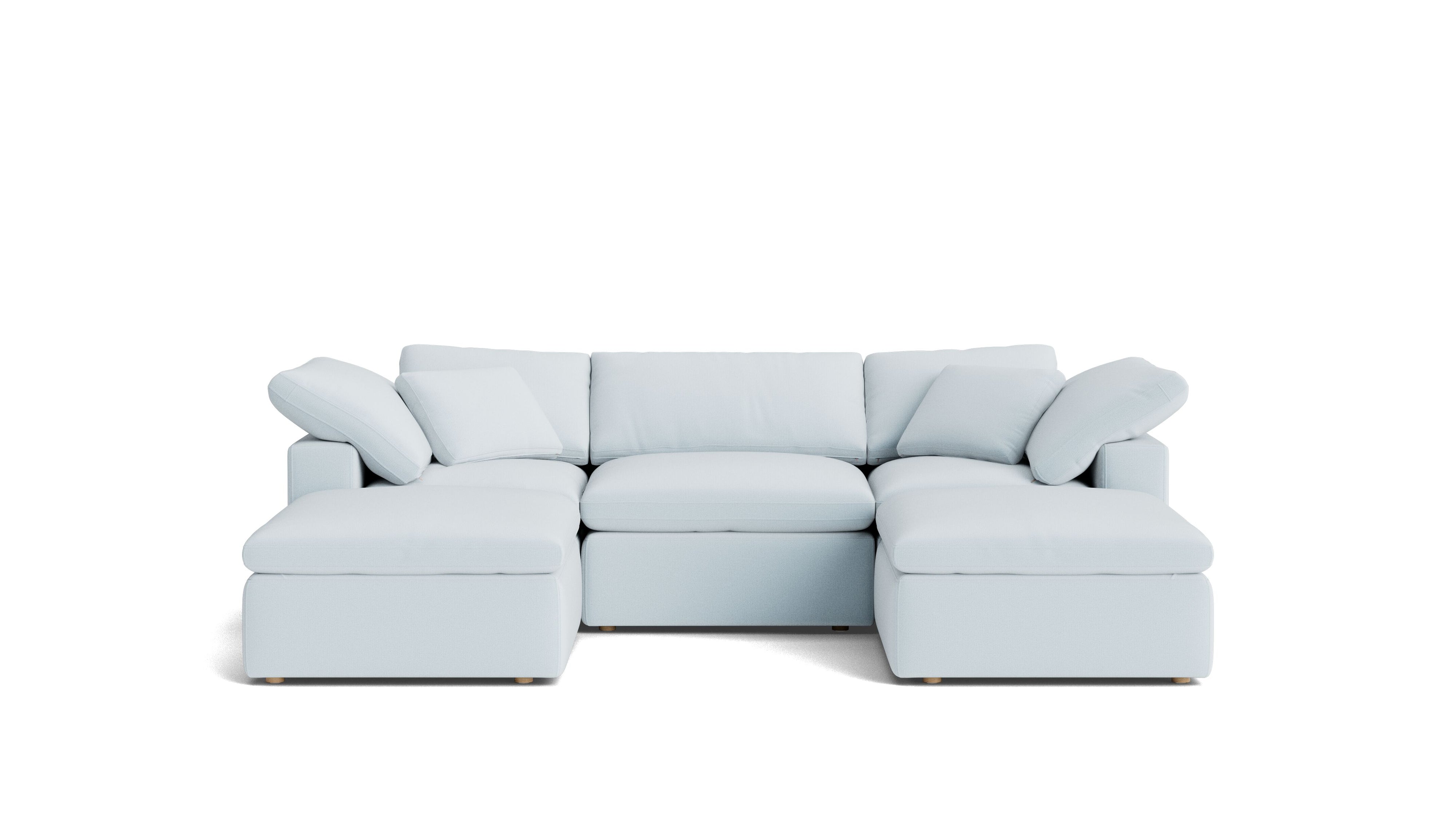 Movie Night™ 5-Piece Modular U-Shaped Sectional, Standard, Cove
