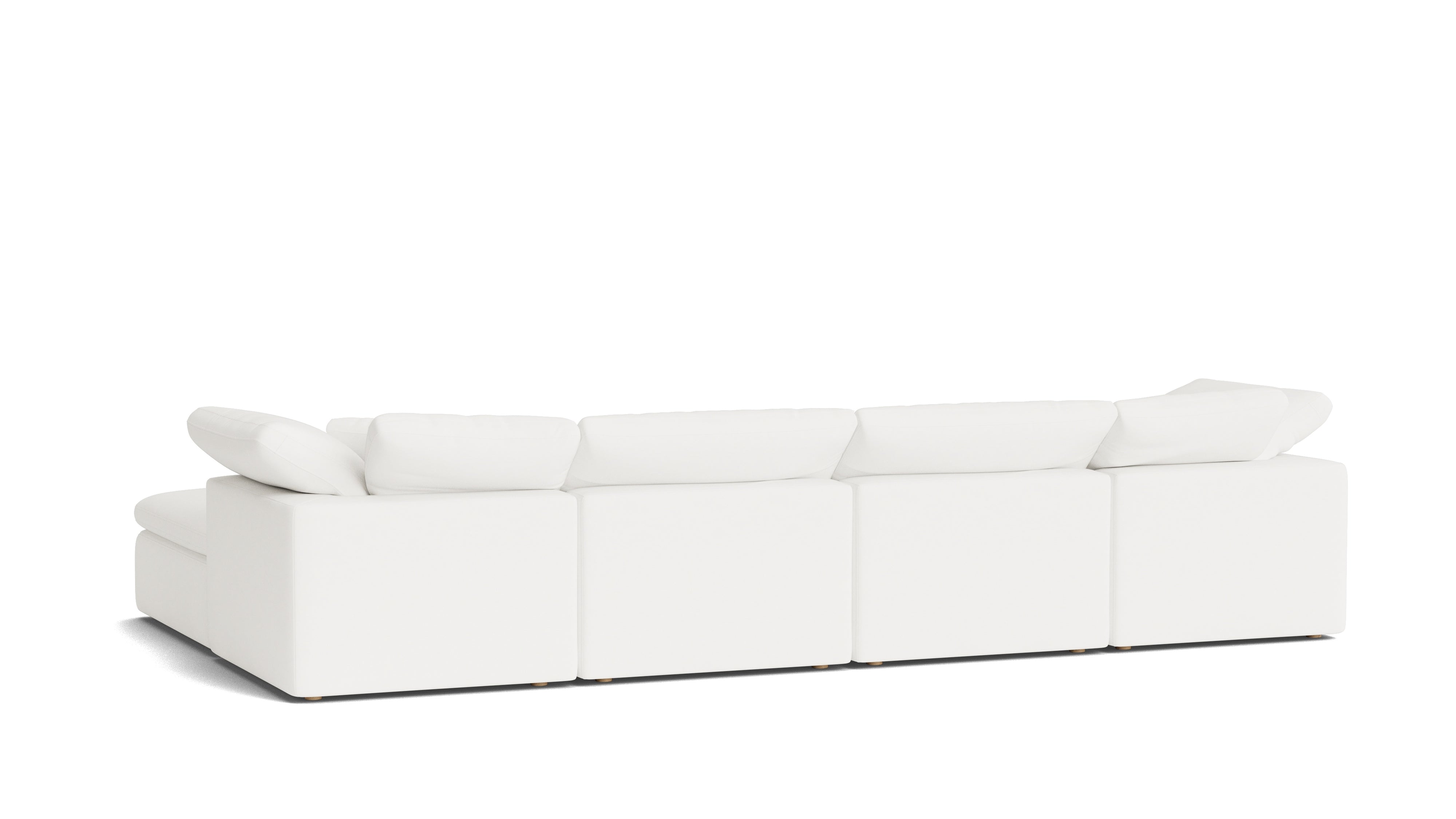 Movie Night™ 6 - Piece Modular U - Shaped Sectional, Standard, Brie - Sundays CompanySEC-YJ-917-037