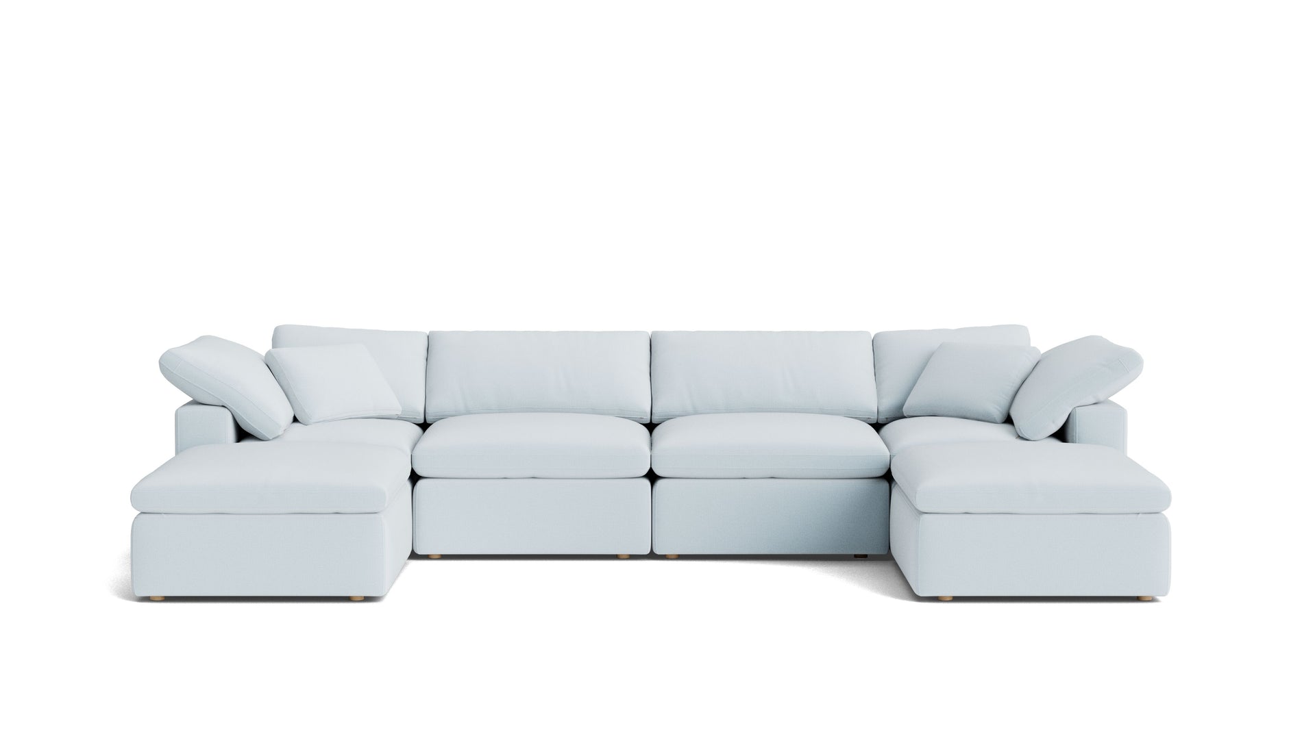 Movie Night™ 6-Piece Modular U-Shaped Sectional, Standard, Cove_image