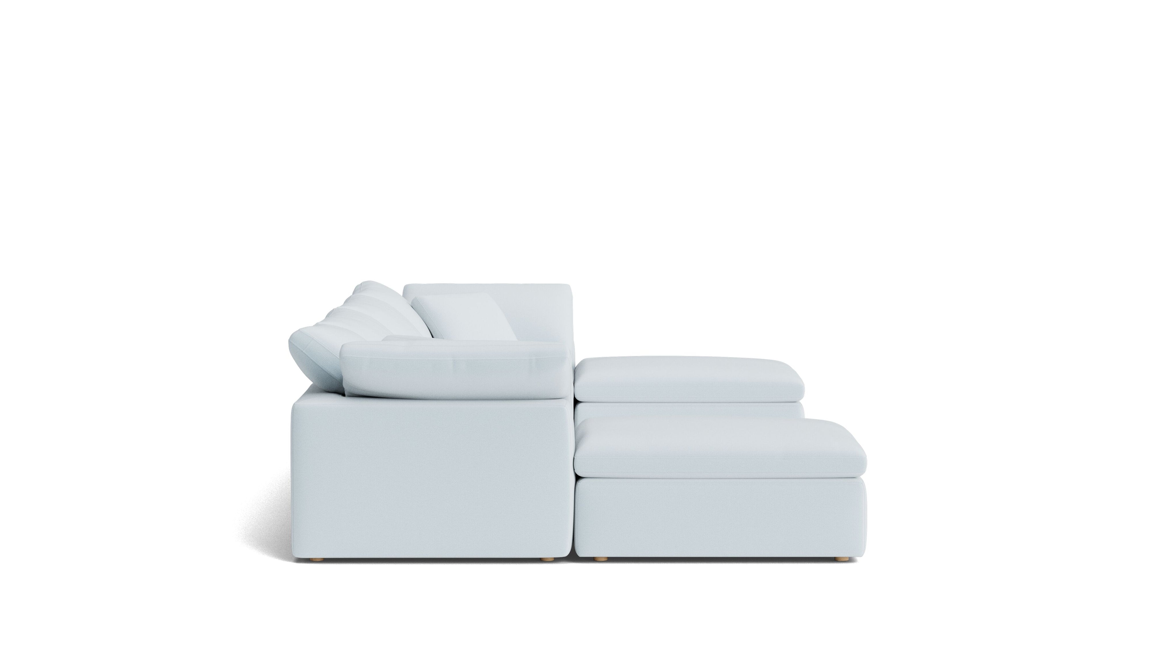 Movie Night™ 6-Piece Modular U-Shaped Sectional, Standard, Cove
