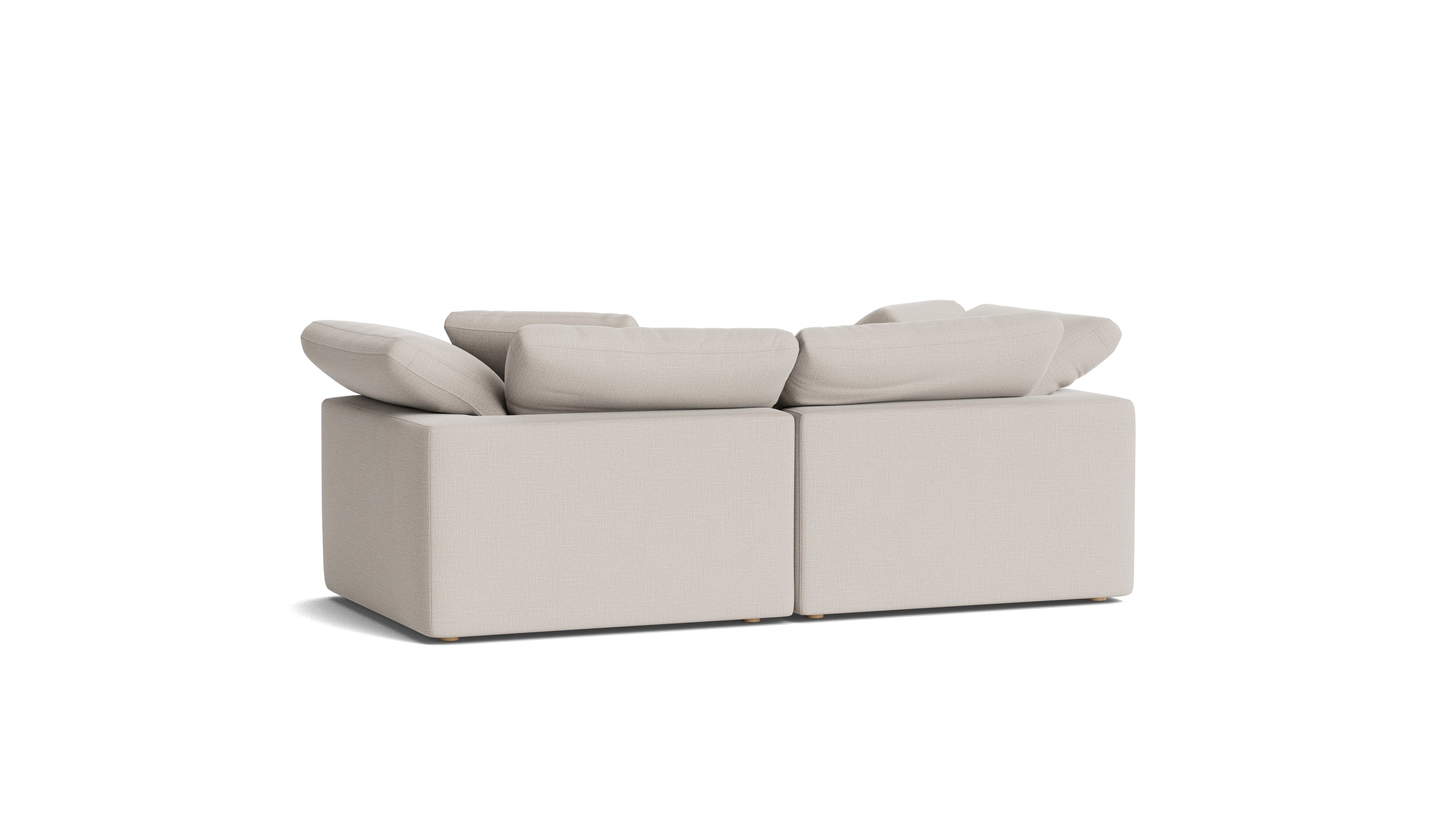 Movie Night™ 2 - Piece Modular Sofa, Large, Clay - Sundays CompanySEC-YJ-918-015