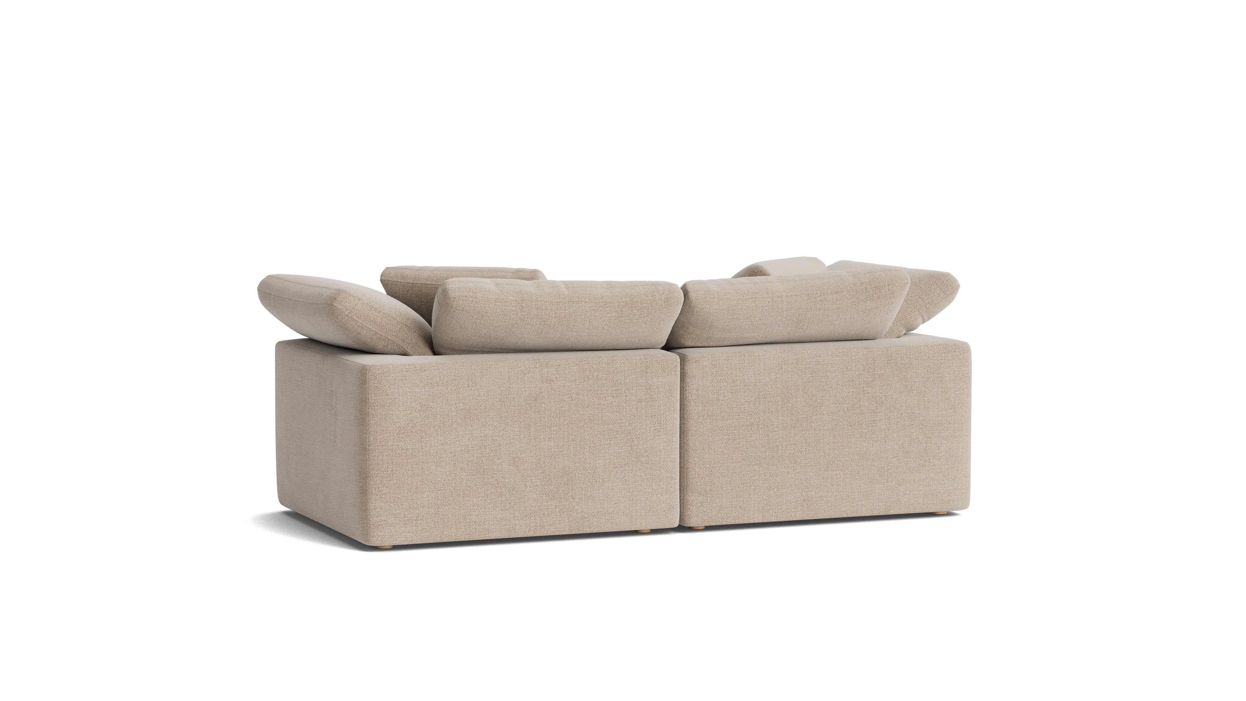 Movie Night™ 2 - Piece Modular Sofa, Large, Champagne - Sundays CompanySEC-YJ-918-041