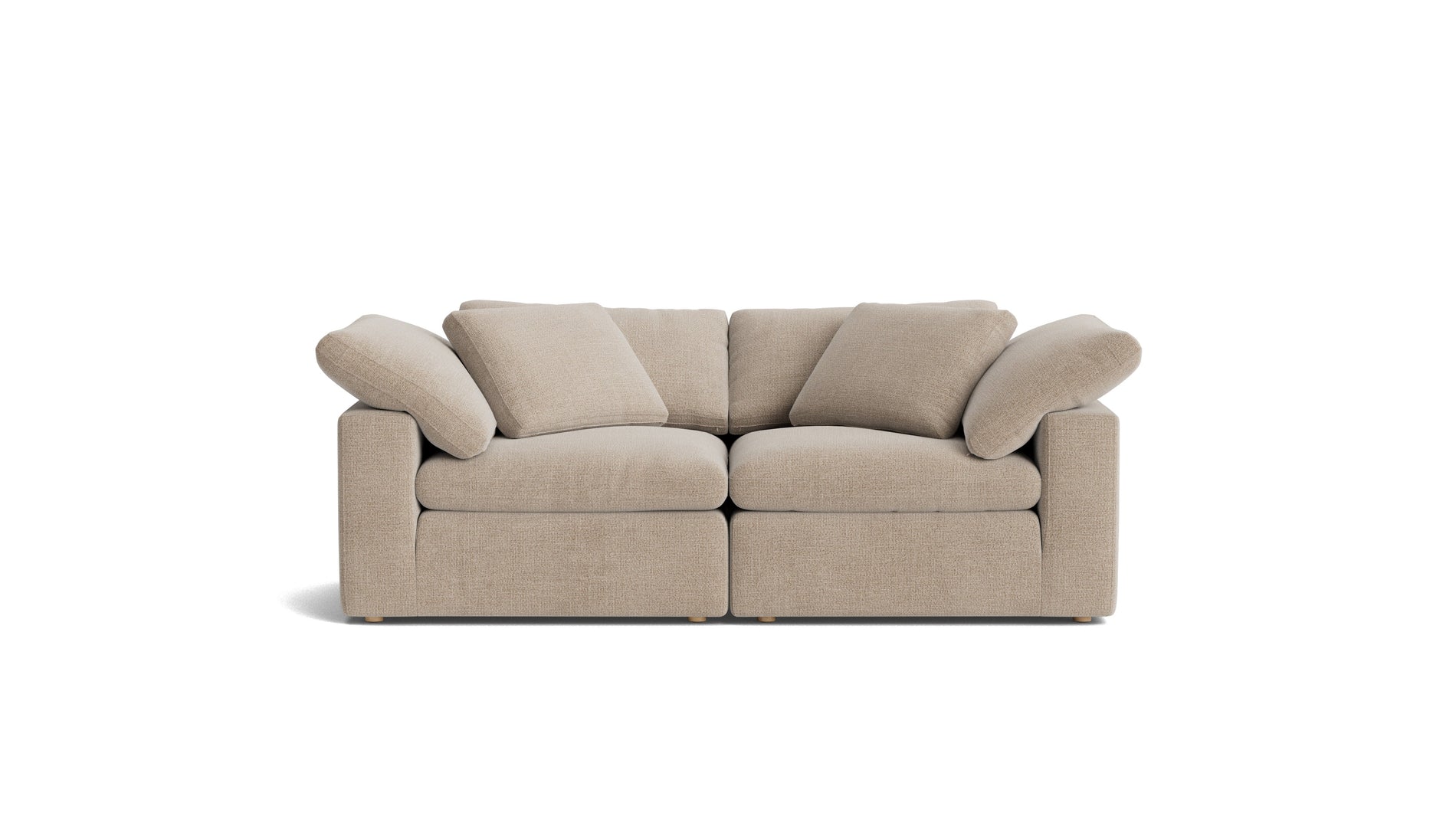 Movie Night™ 2-Piece Modular Sofa, Large, Champagne_image