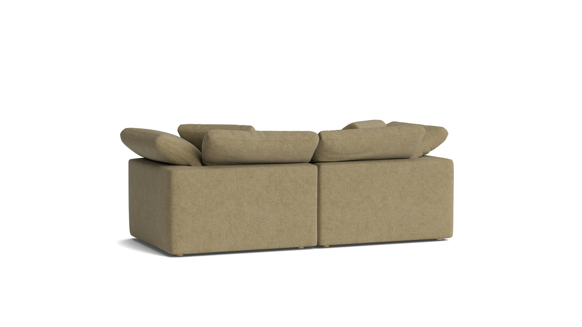 Movie Night™ 2-Piece Modular Sofa, Large, Olive