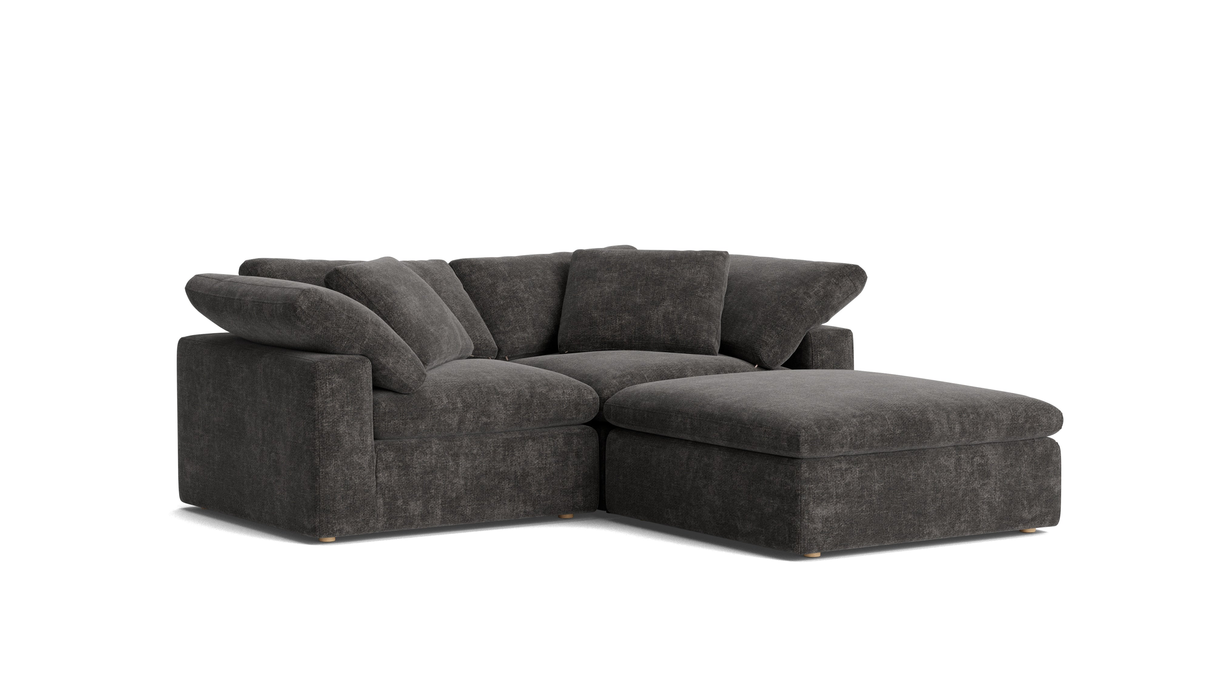 Movie Night™ 3 - Piece Modular Sectional, Large, Truffle - Sundays CompanySEC-YJ-919-003