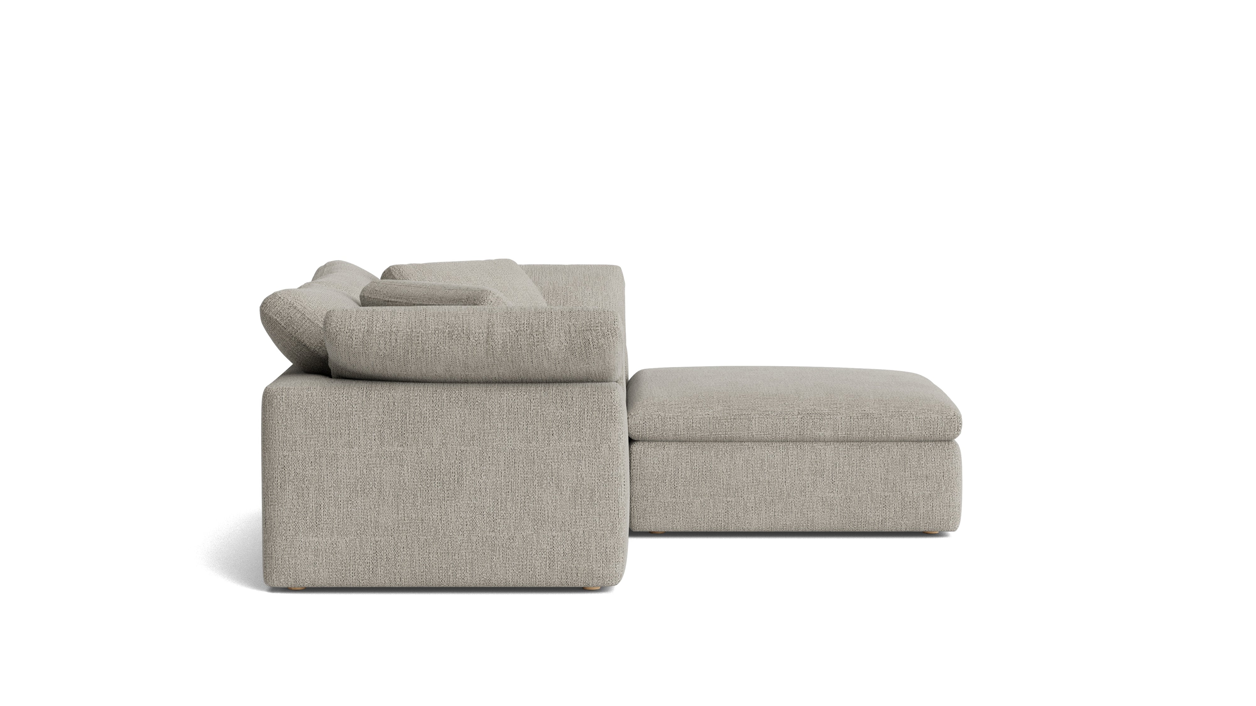 Movie Night™ 3 - Piece Modular Sectional, Large, Oatmeal - Sundays CompanySEC-YJ-919-007