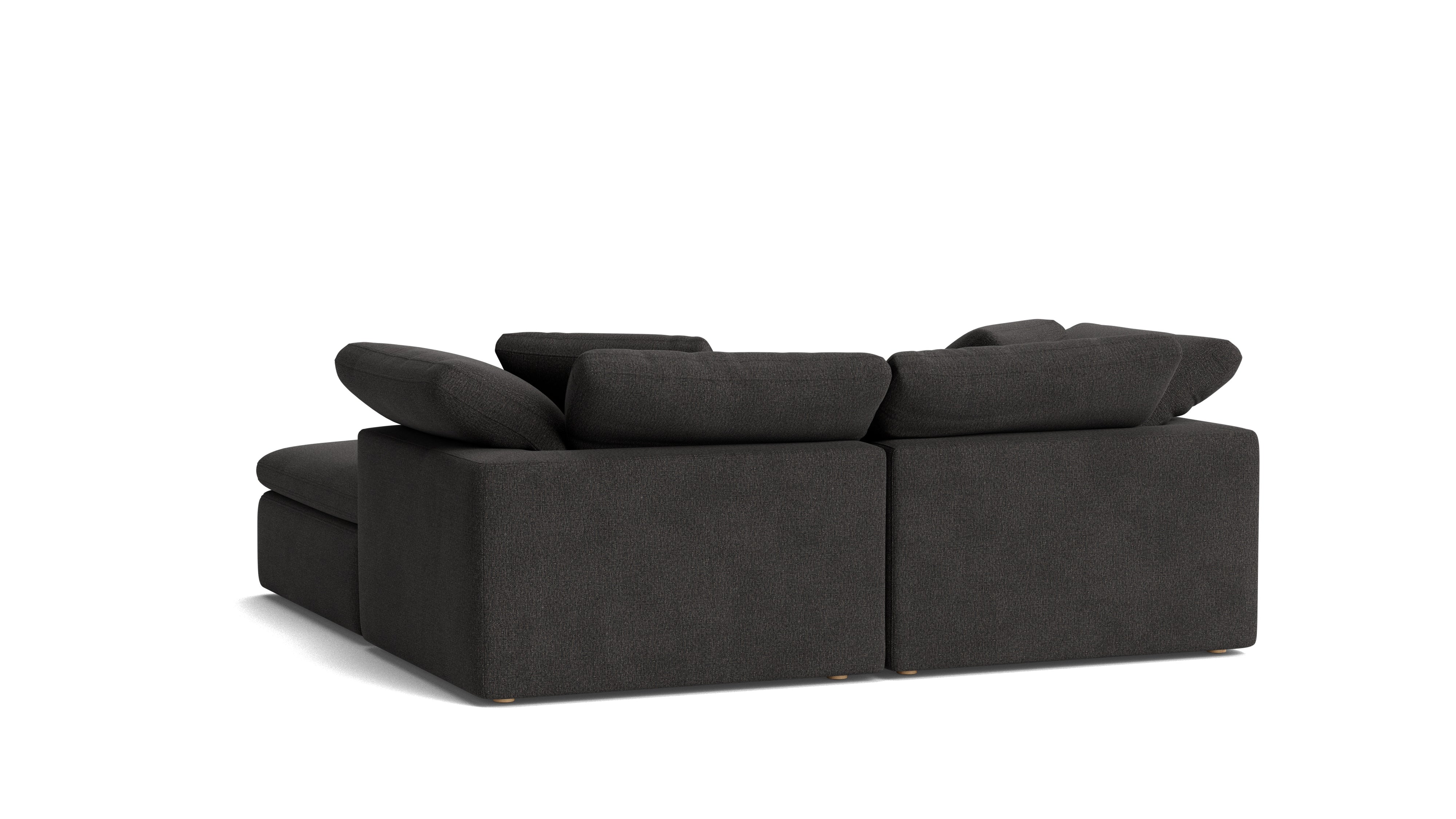 Movie Night™ 3 - Piece Modular Sectional, Large, Dark Shadow - Sundays CompanySEC-YJ-919-025