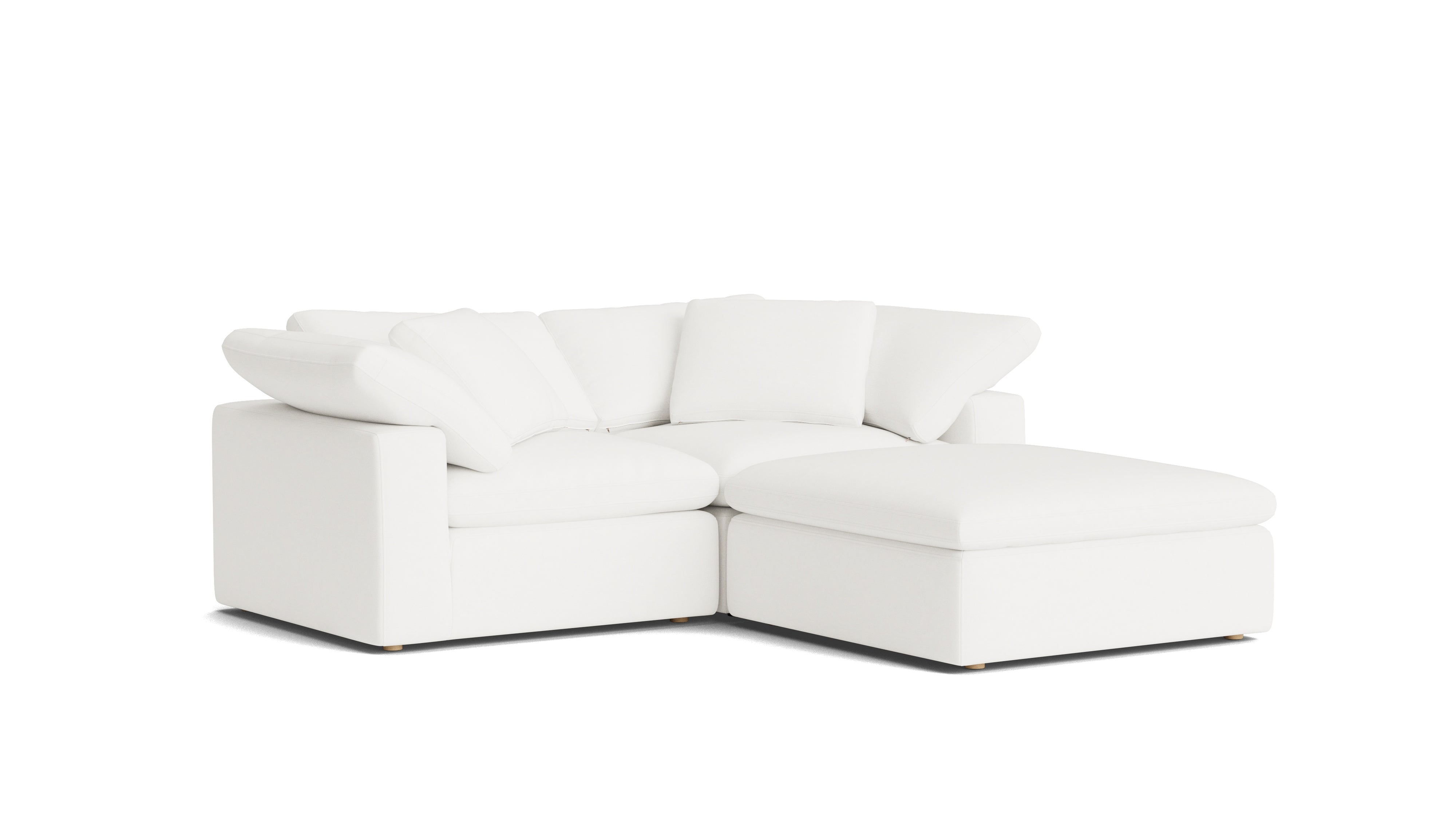 Movie Night™ 3 - Piece Modular Sectional, Large, Brie - Sundays CompanySEC-YJ-919-037