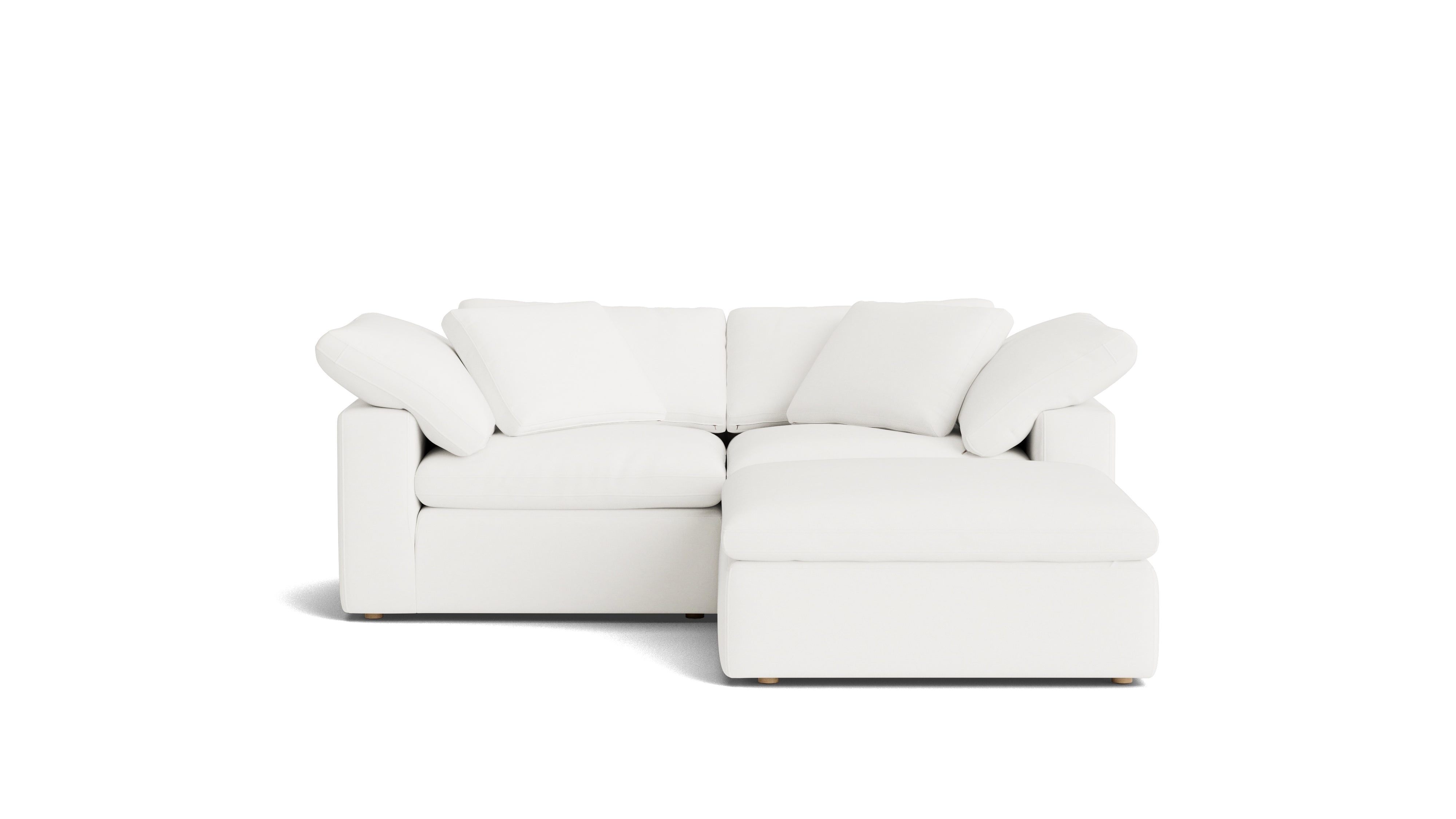 Movie Night™ 3 - Piece Modular Sectional, Large, Brie - Sundays CompanySEC-YJ-919-037