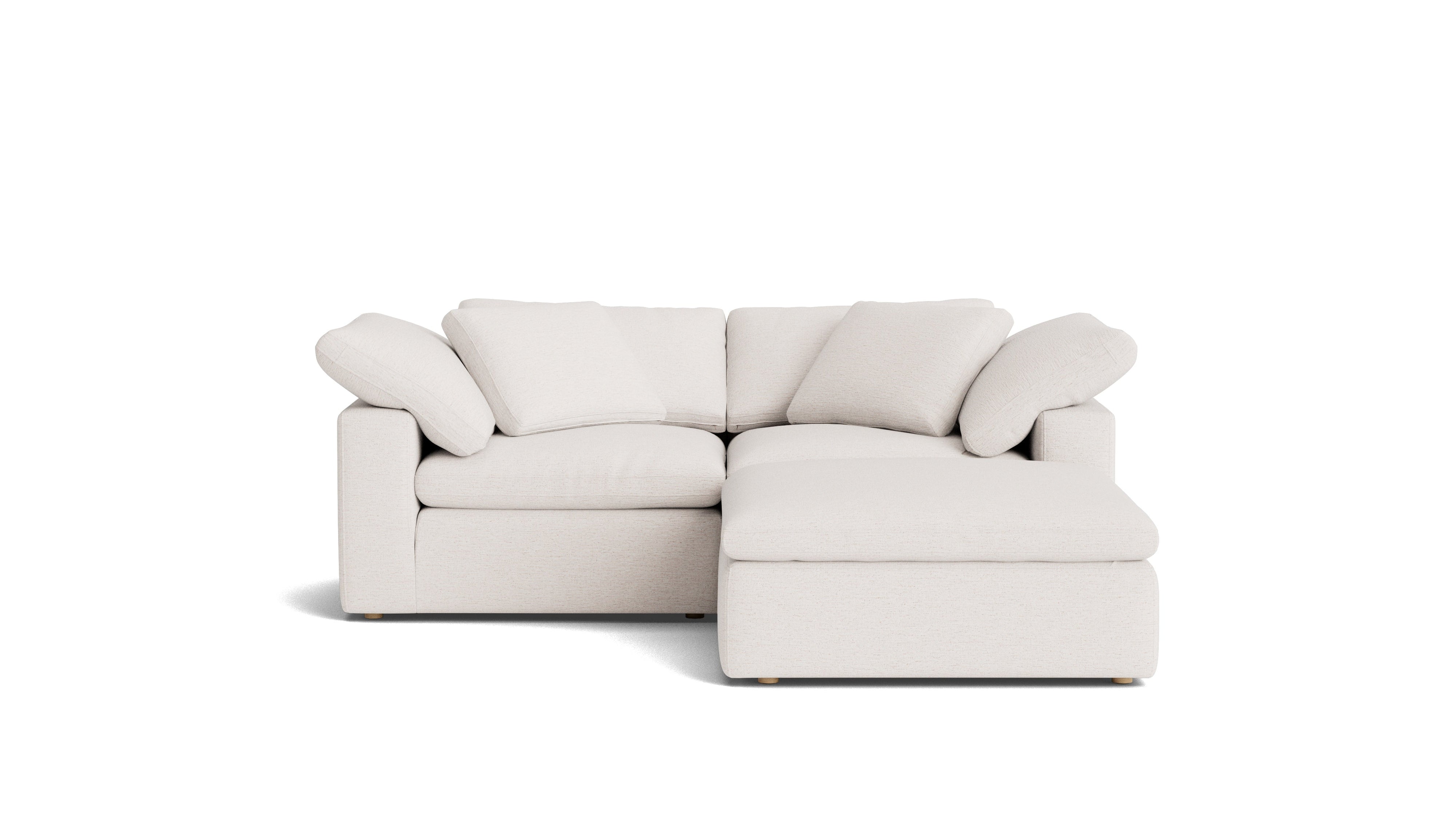 Movie Night™ 3-Piece Modular Sectional, Large, Nomad Snow