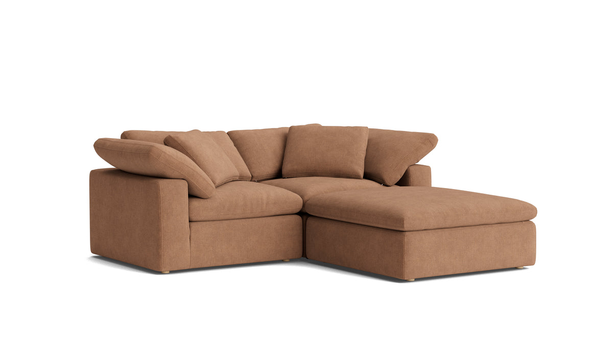Movie Night™ 3-Piece Modular Sectional, Large, Spice