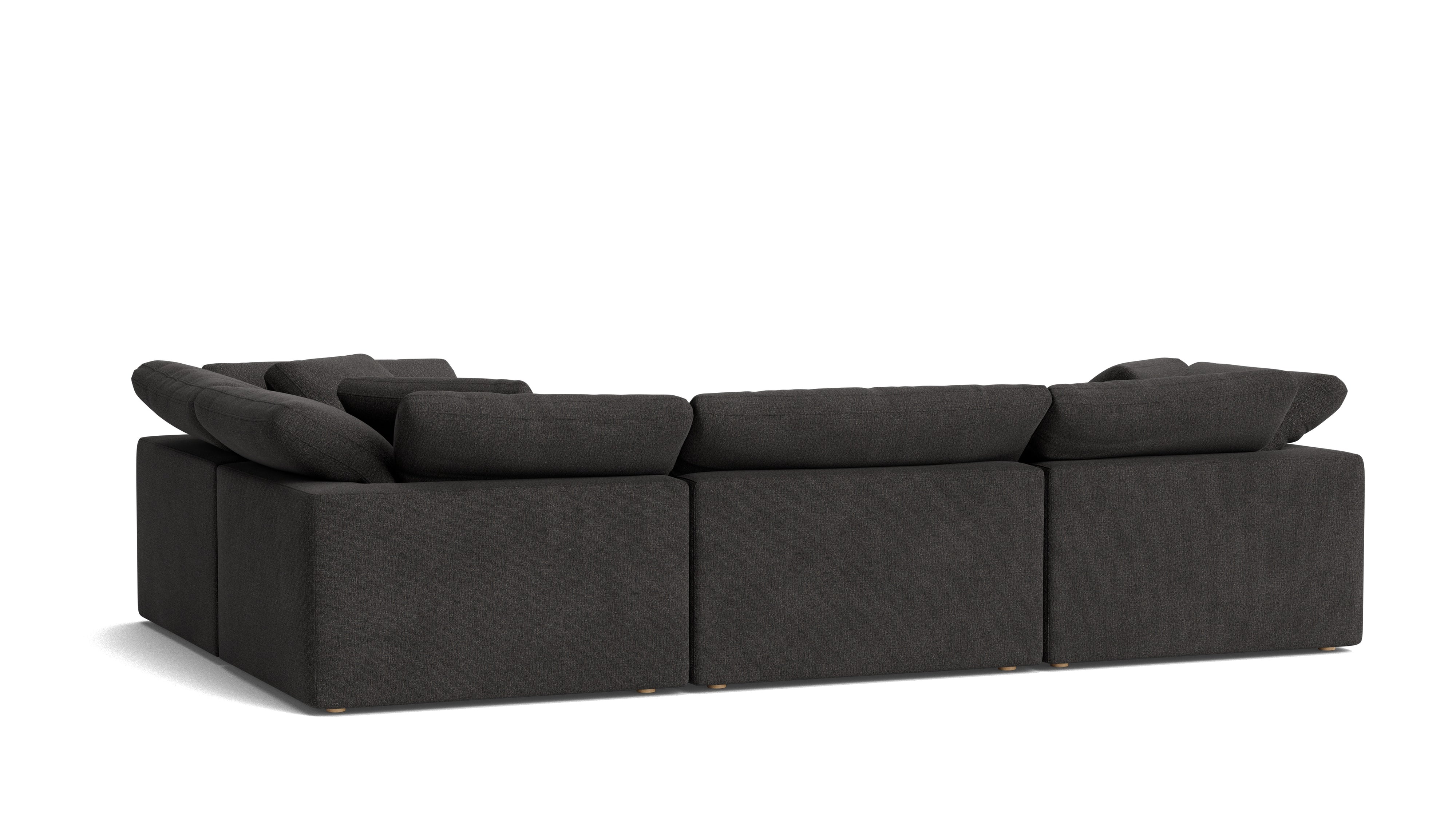 Movie Night™ 4 - Piece Modular Sectional Closed, Large, Dark Shadow - Sundays CompanySEC-YJ-920-025