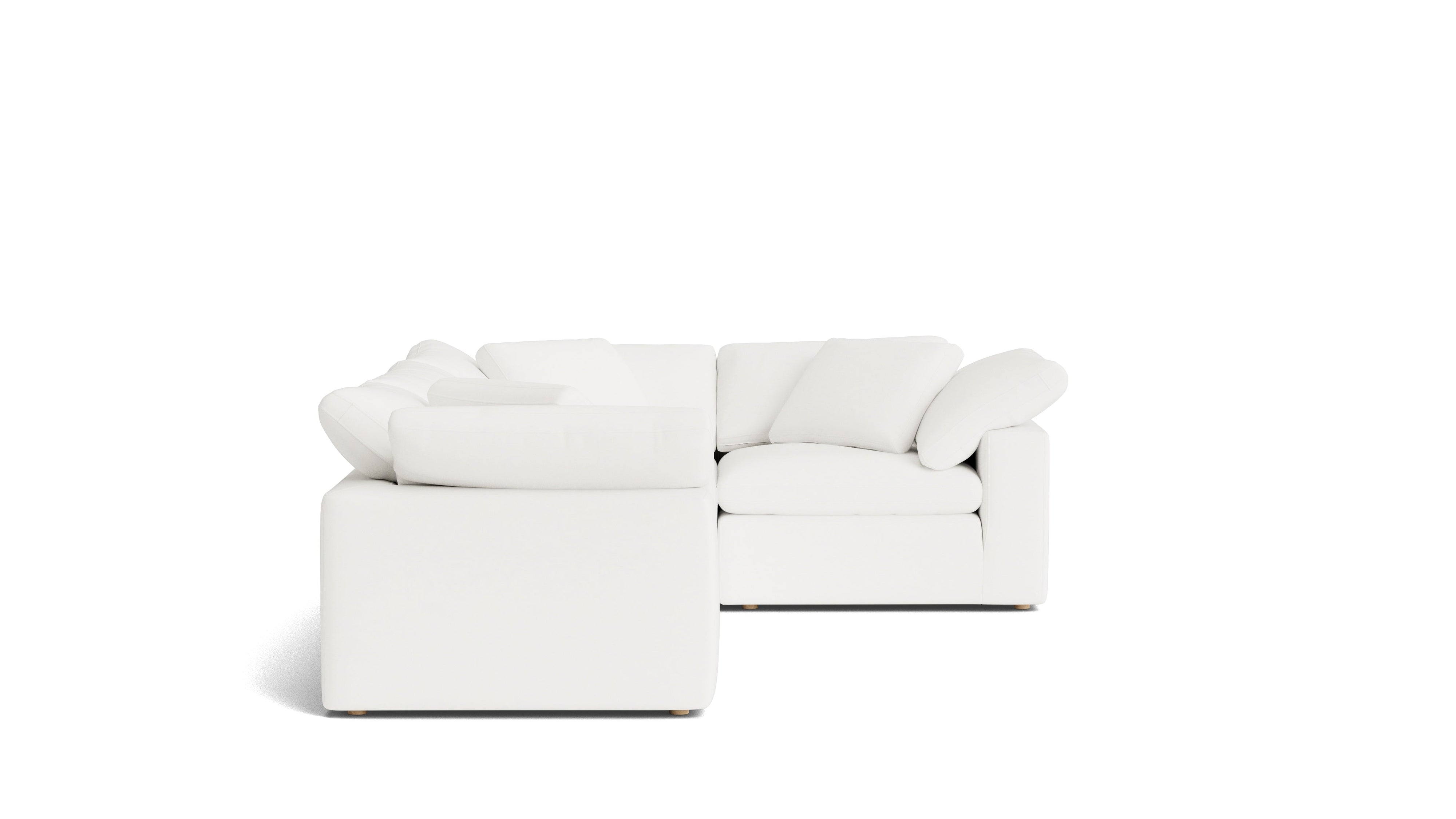 Movie Night™ 4-Piece Modular Sectional Closed, Large, Brie