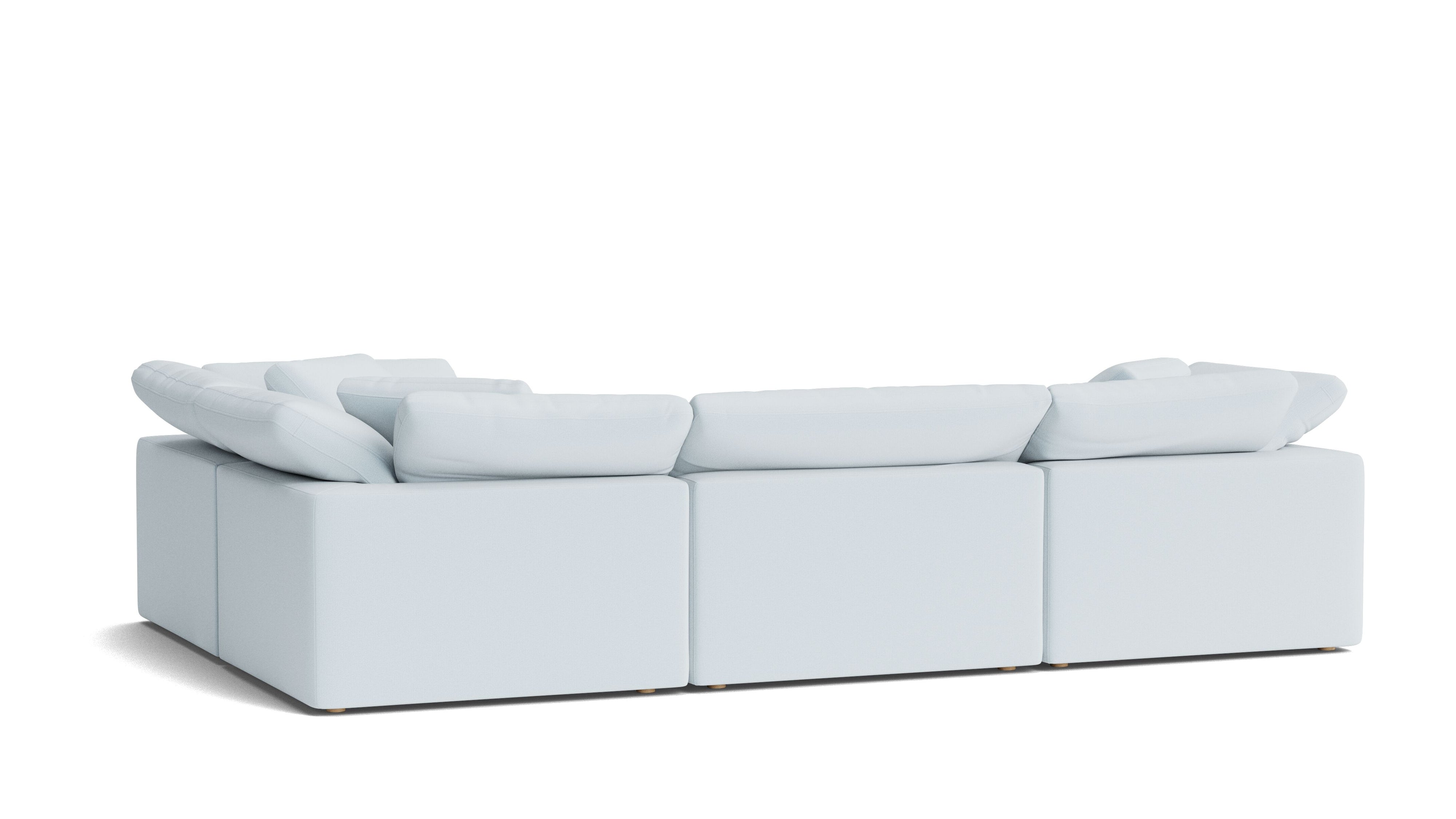 Movie Night™ 4-Piece Modular Sectional Closed, Large, Cove