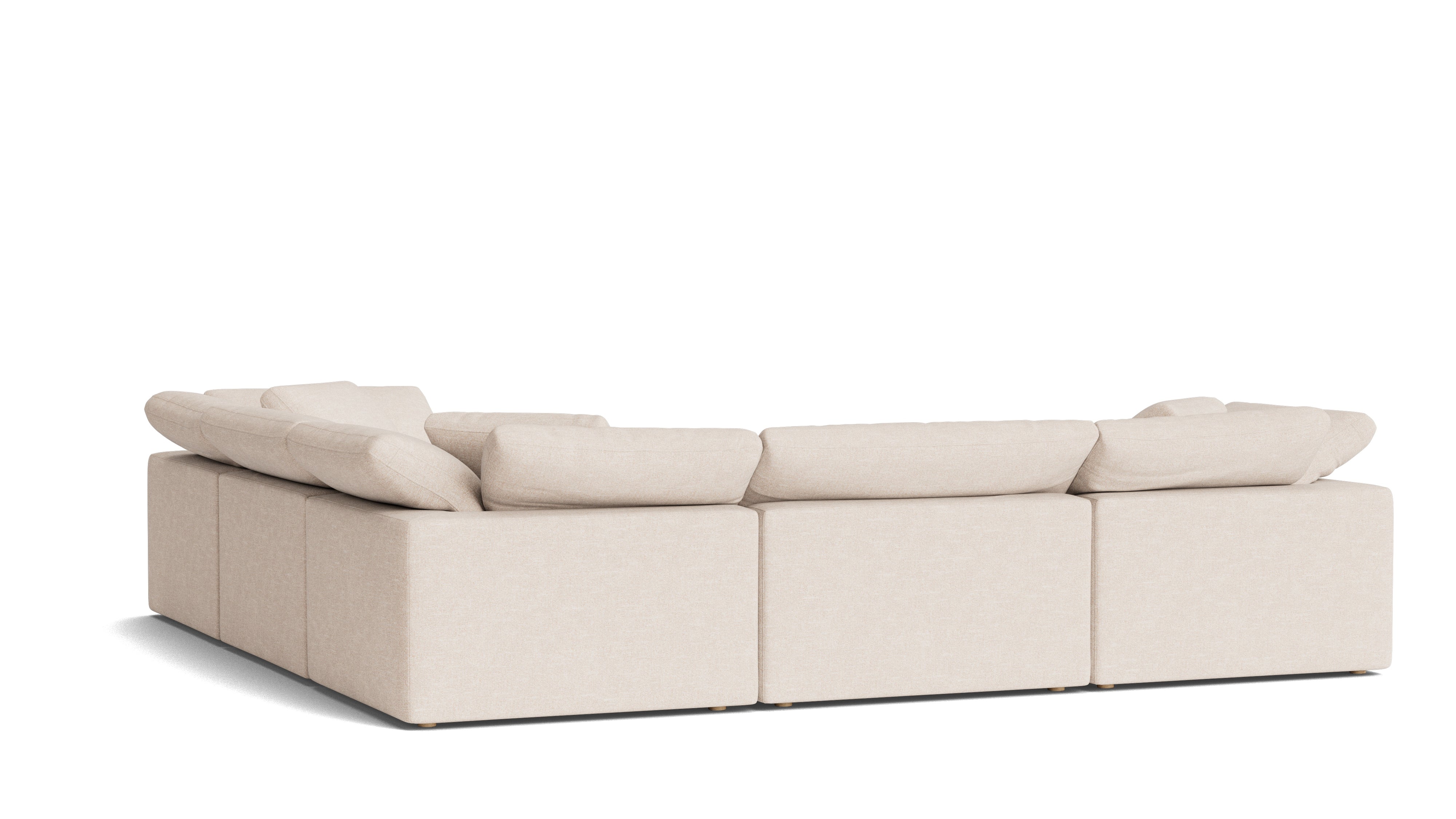 Movie Night™ 5-Piece Modular Sectional Closed, Large, Sunbeam