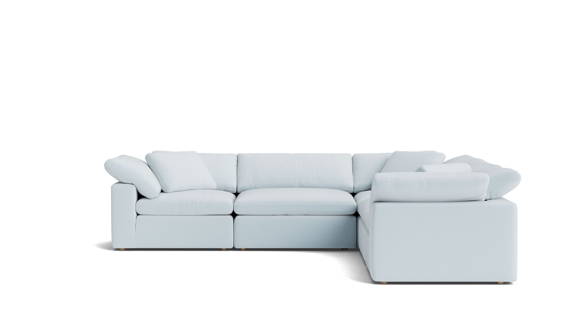 Movie Night™ 5-Piece Modular Sectional Closed, Large, Cove_image