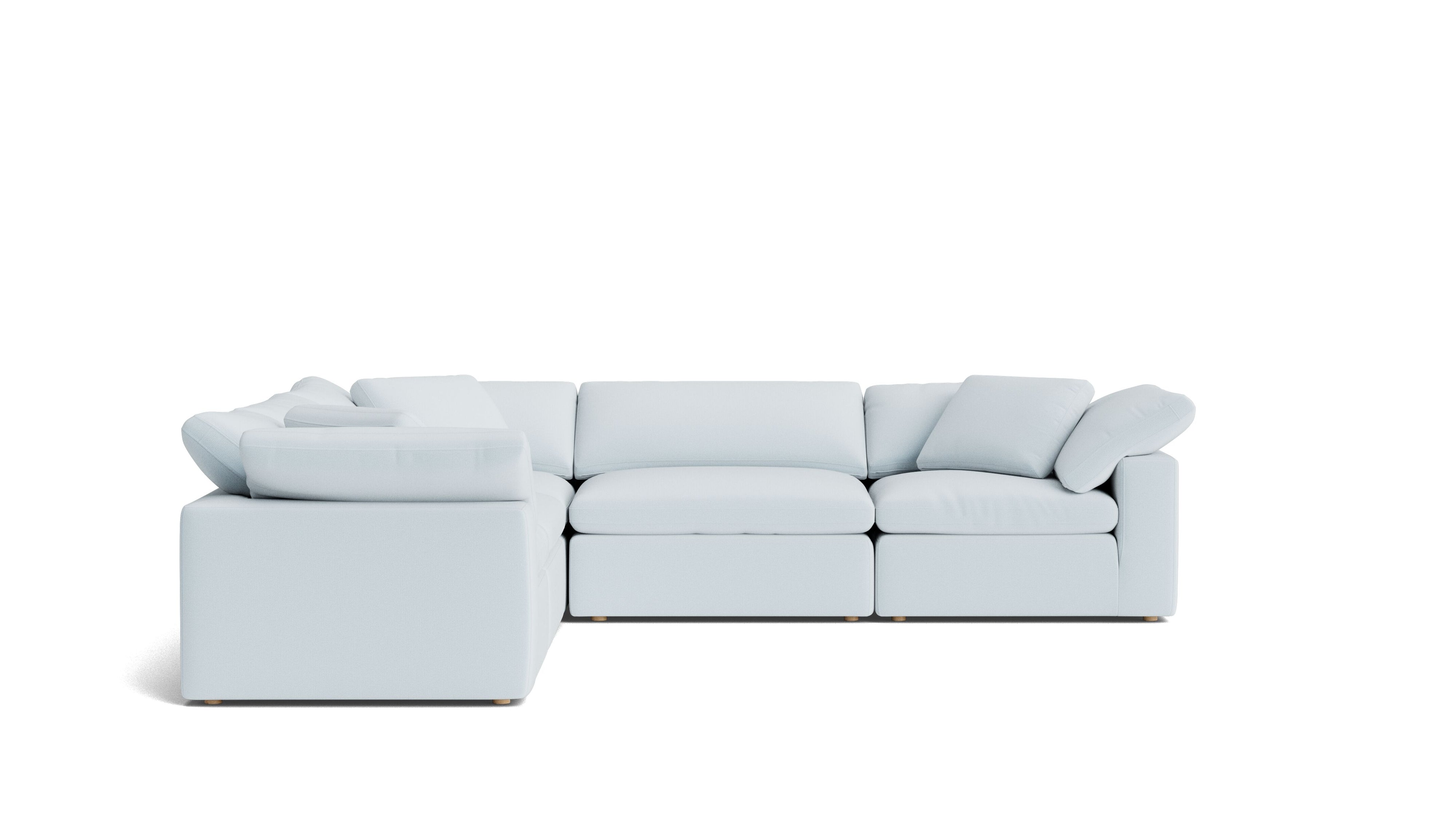 Movie Night™ 5-Piece Modular Sectional Closed, Large, Cove