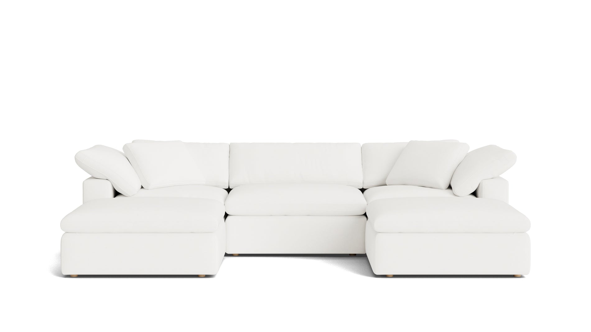 Movie Night™ 5-Piece Modular U-Shaped Sectional, Large, Brie_image