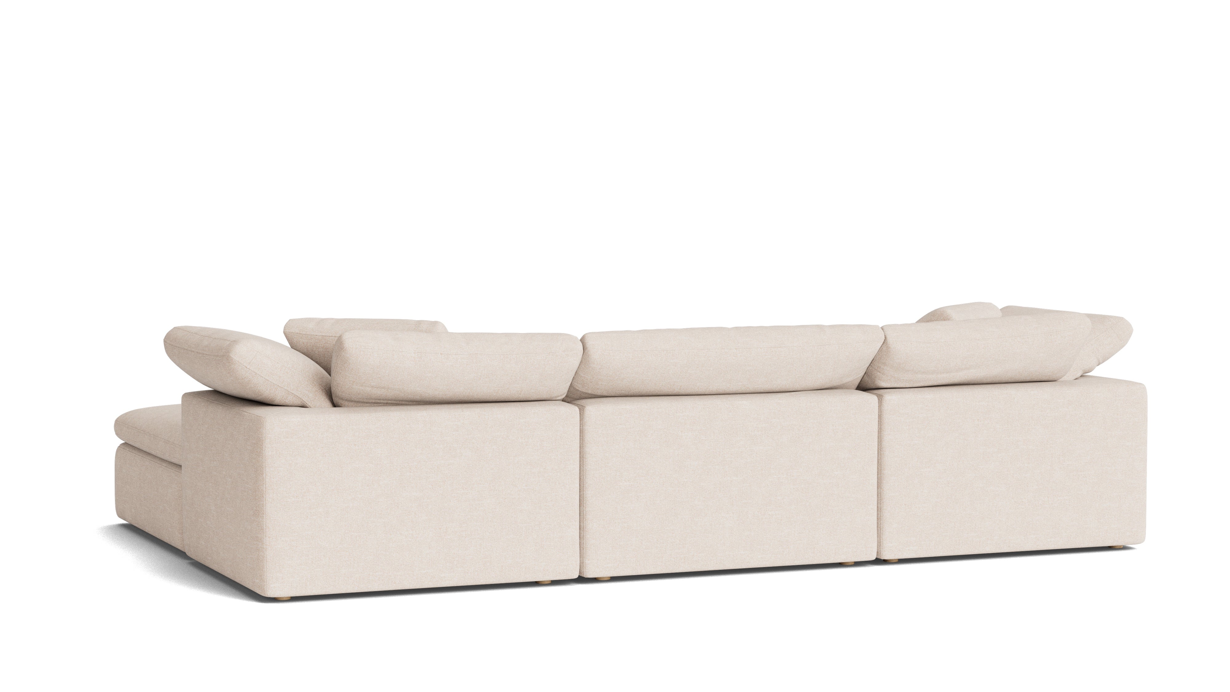 Movie Night™ 5-Piece Modular U-Shaped Sectional, Large, Sunbeam