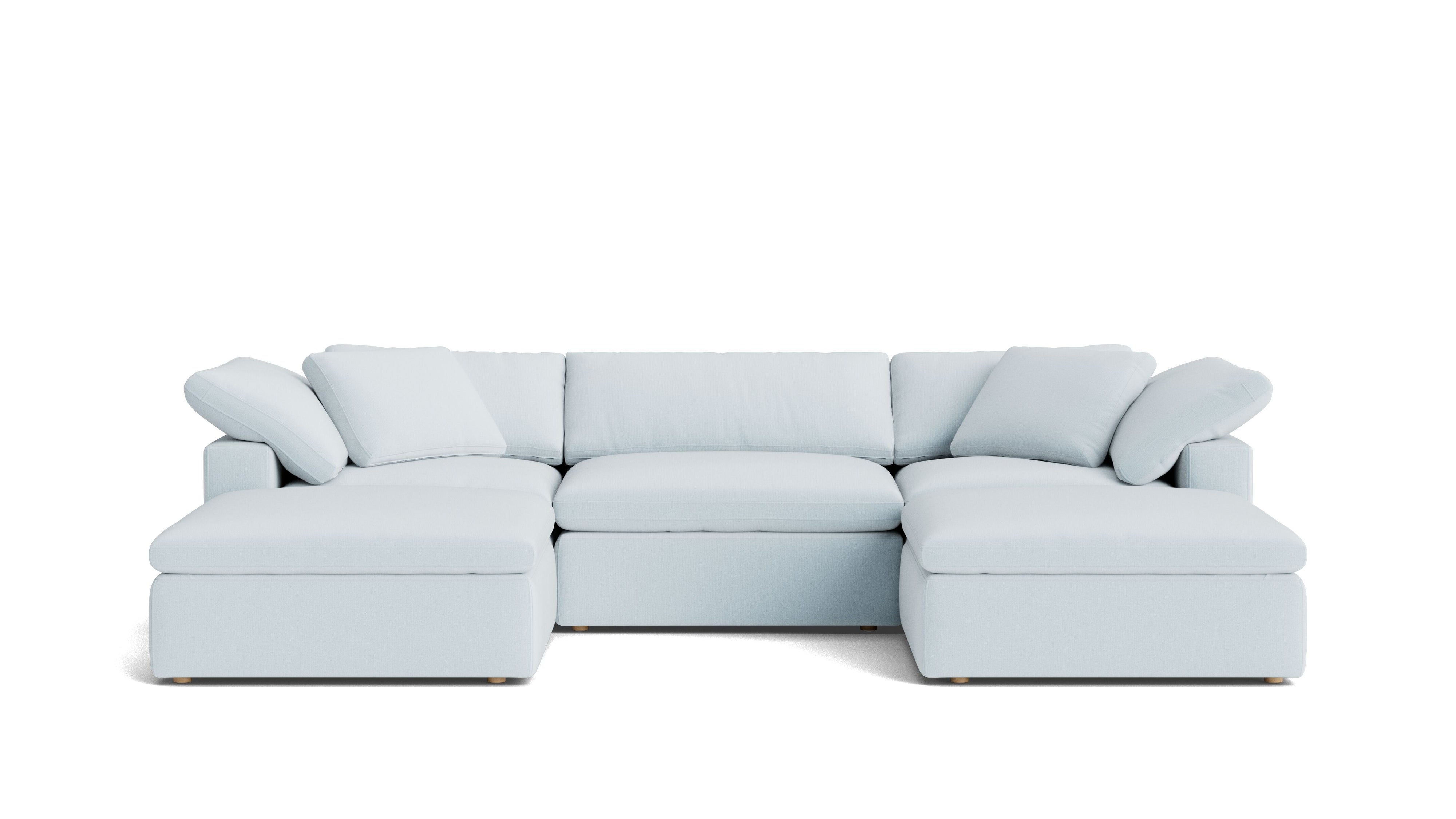 Movie Night™ 5-Piece Modular U-Shaped Sectional, Large, Cove
