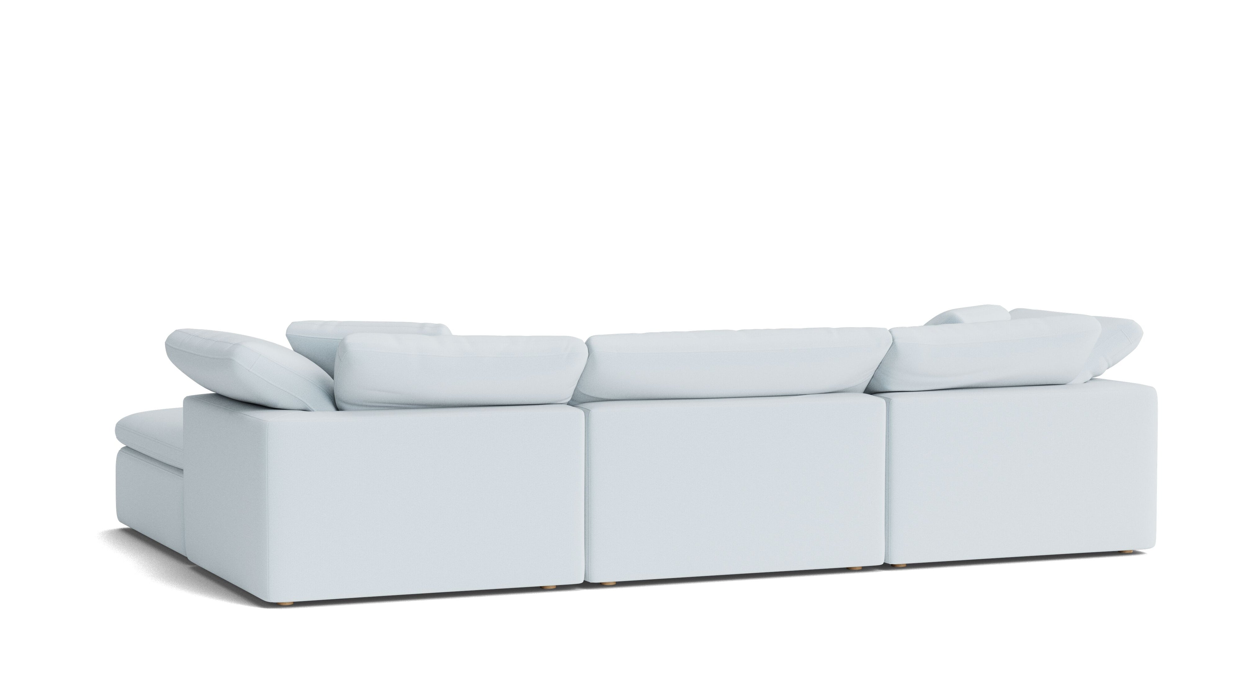 Movie Night™ 5-Piece Modular U-Shaped Sectional, Large, Cove