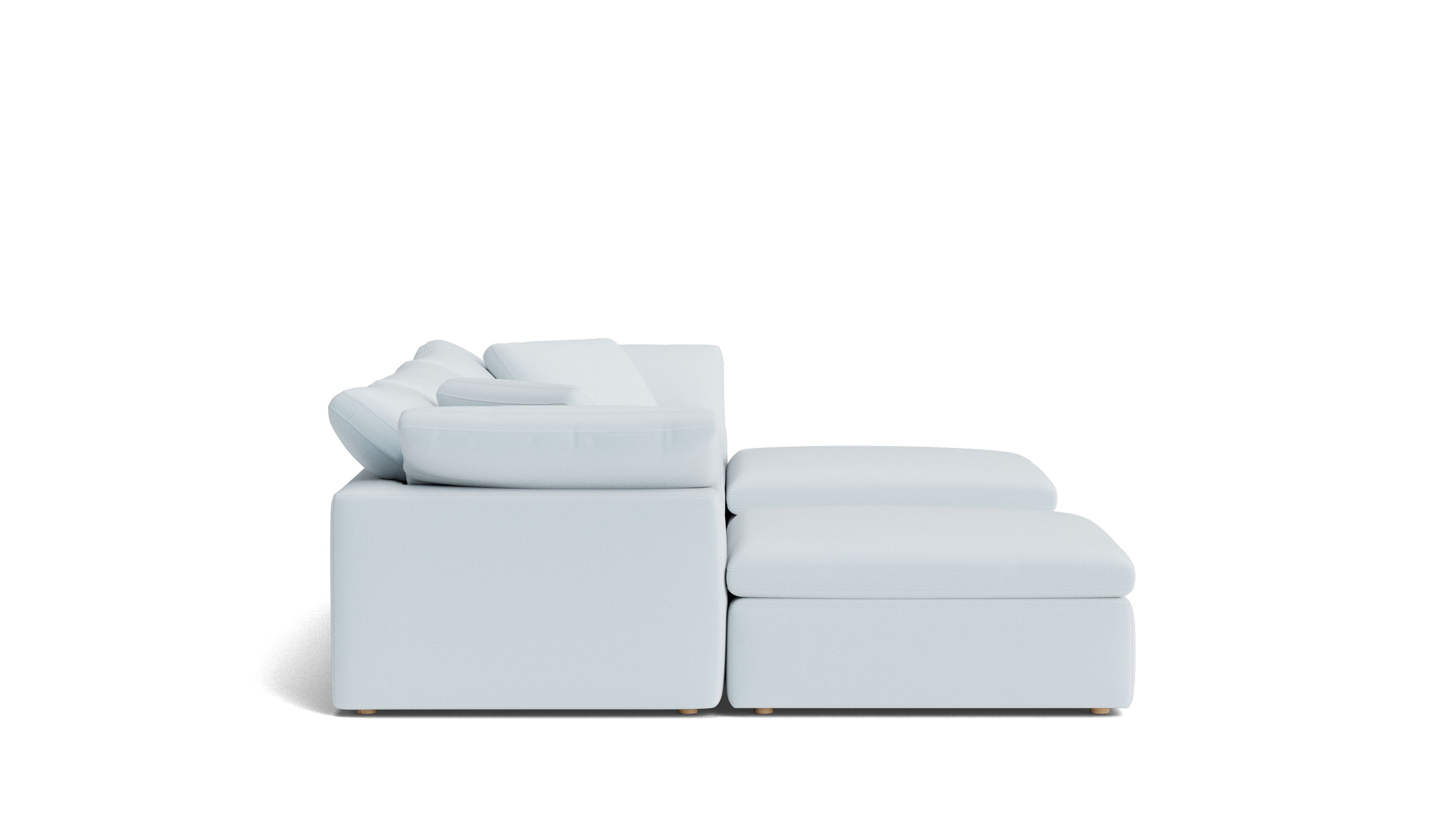 Movie Night™ 5-Piece Modular U-Shaped Sectional, Large, Cove