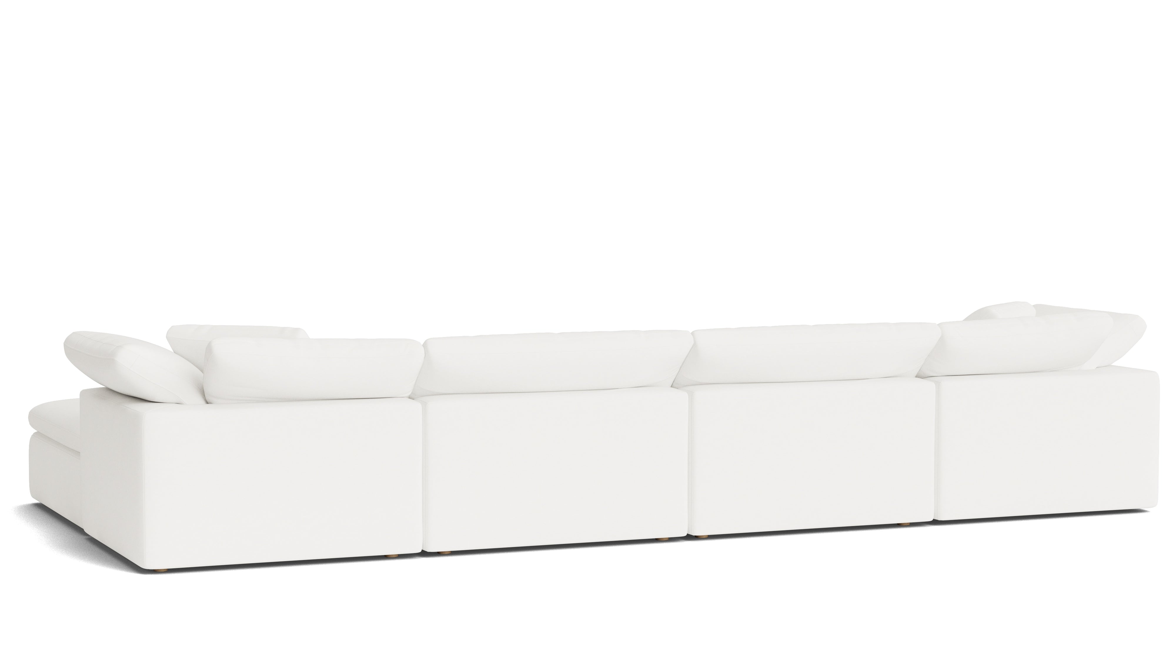 Movie Night™ 6 - Piece Modular U - Shaped Sectional, Large, Brie - Sundays CompanySEC-YJ-923-037