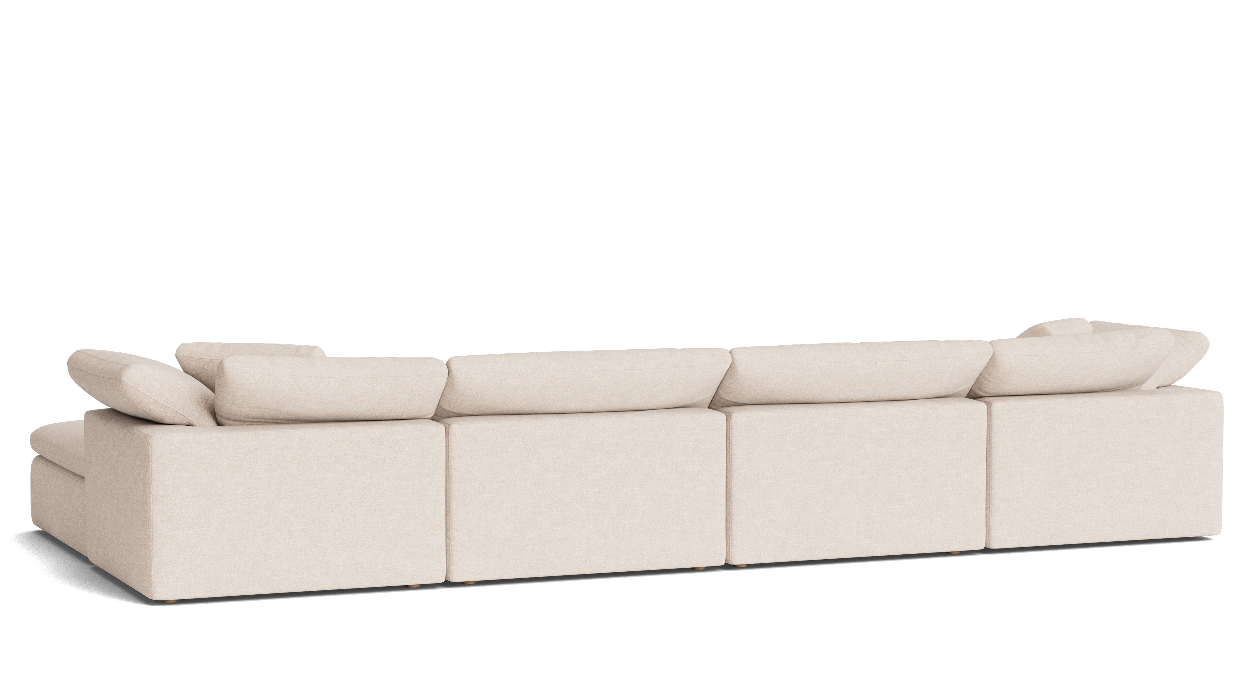 Movie Night™ 6-Piece Modular U-Shaped Sectional, Large, Sunbeam